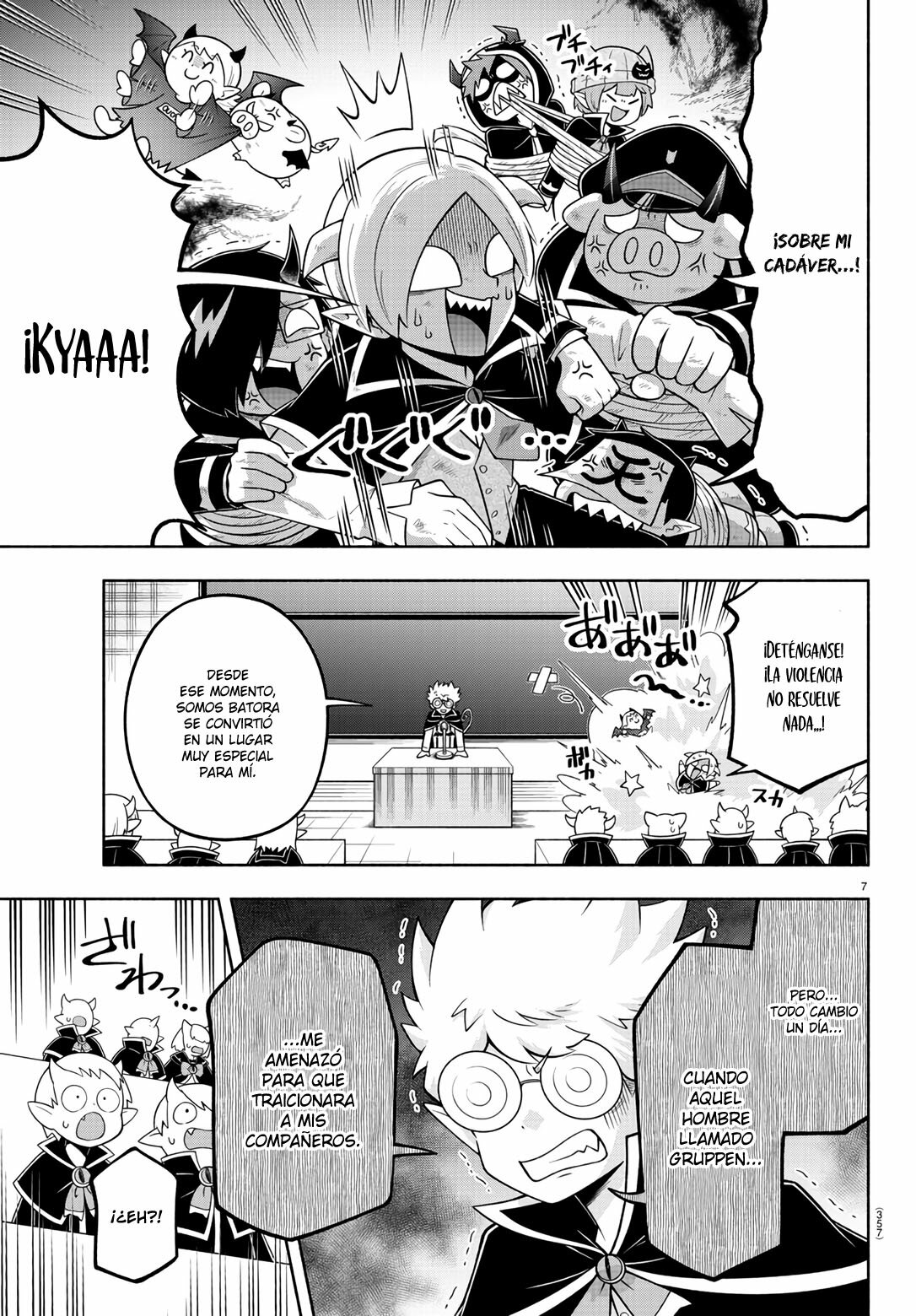 Makai no Shuyaku wa Wareware da! Capítulo 98 - Página 8 en español