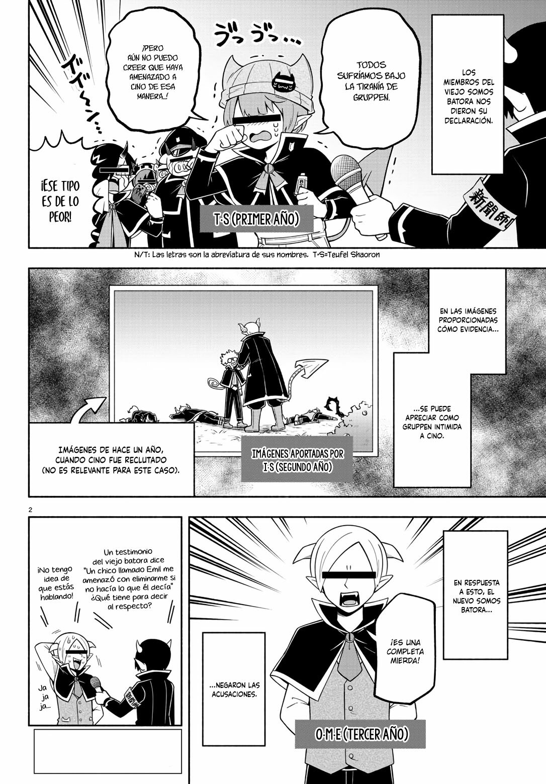 Makai no Shuyaku wa Wareware da! Capítulo 99 - Página 3 en español