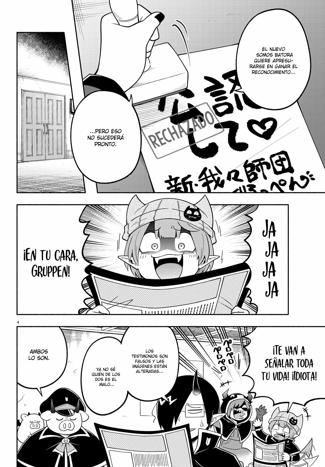 Makai no Shuyaku wa Wareware da! Capítulo 99 - Página 5 en español