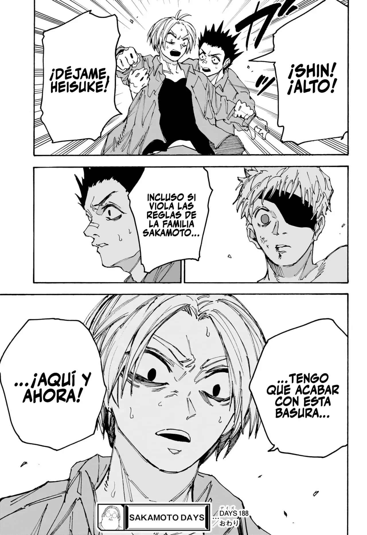 Sakamoto Days Capítulo 188 - Página 20 en español