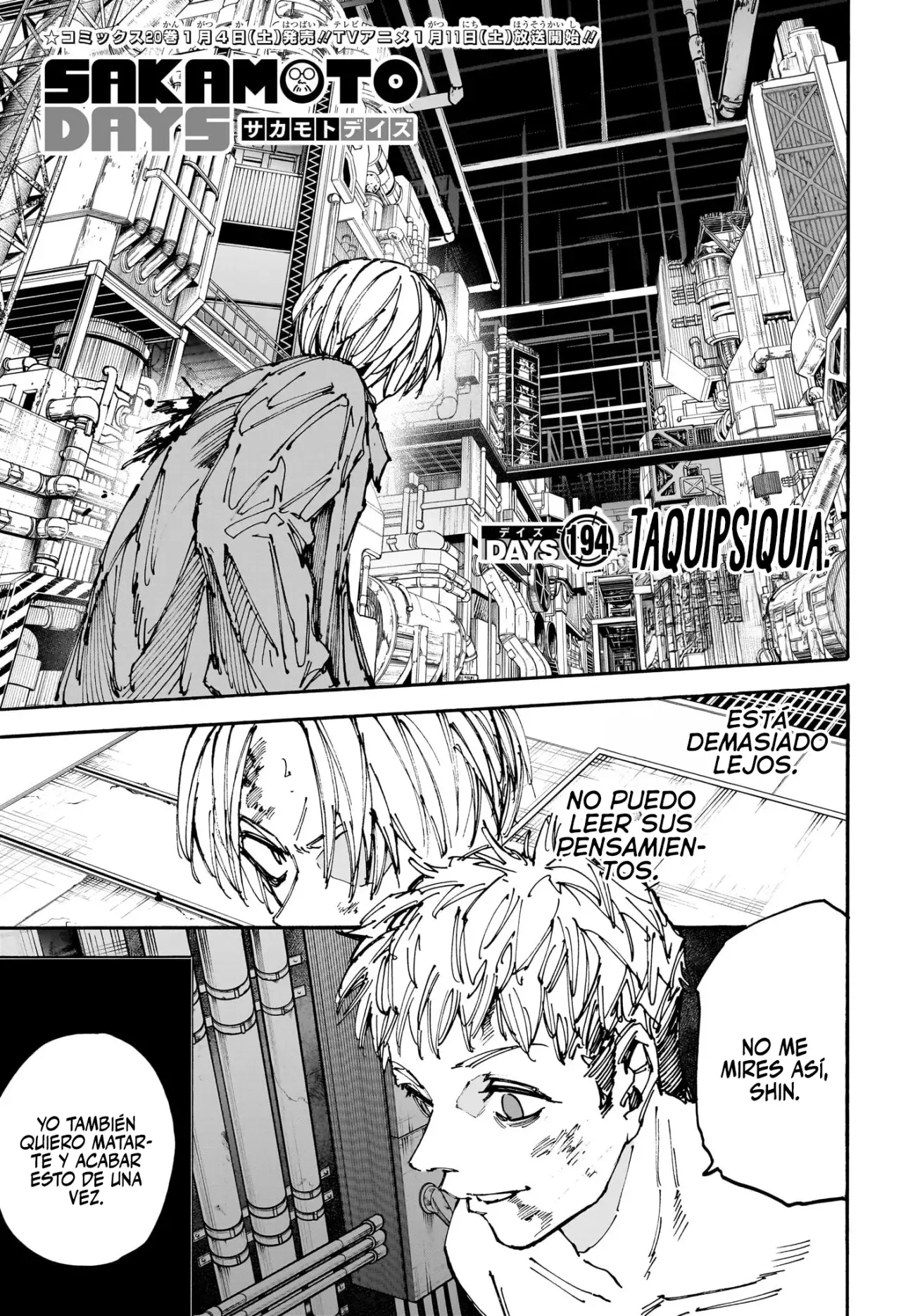 Sakamoto Days Capítulo 194 - Página 3 en español