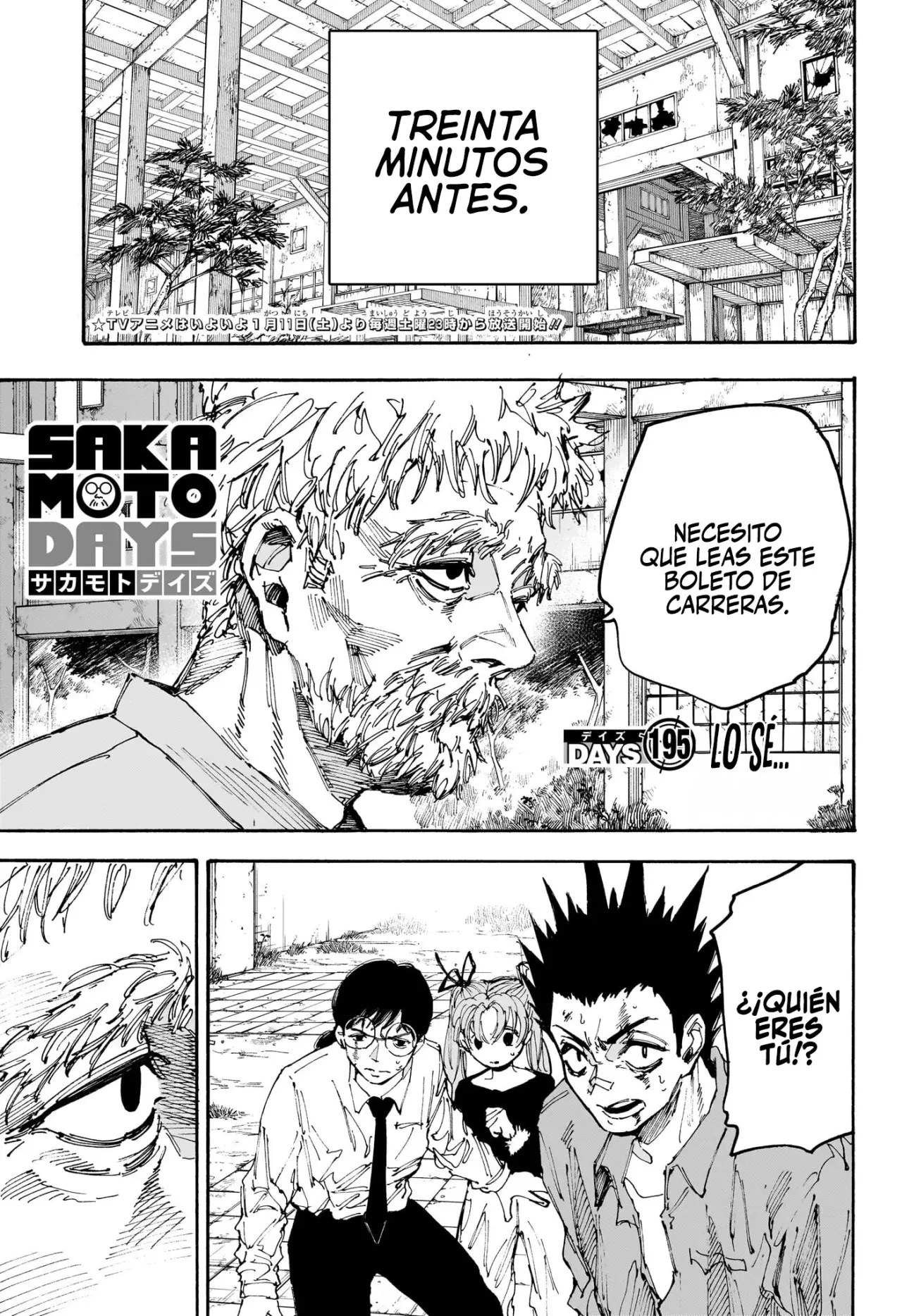 Sakamoto Days Capítulo 195 - Página 3 en español