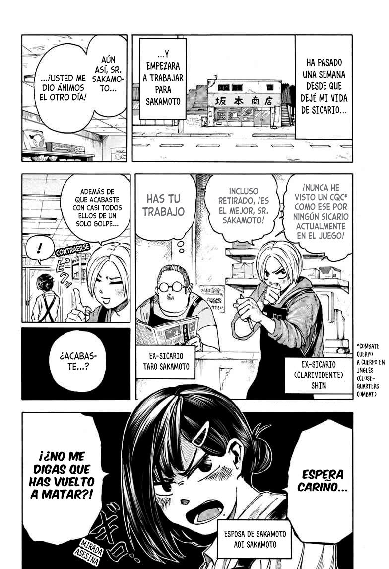 Sakamoto Days Capítulo 2 - Página 3 en español