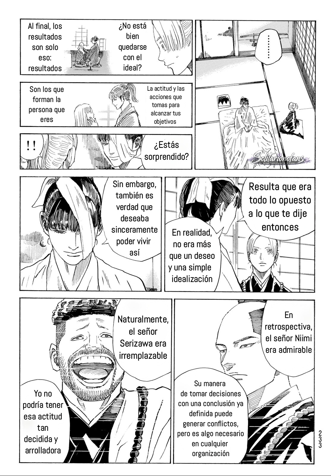 Ao no Miburo —Shinsengumi Hen— Capítulo 21 - Página 11 en español