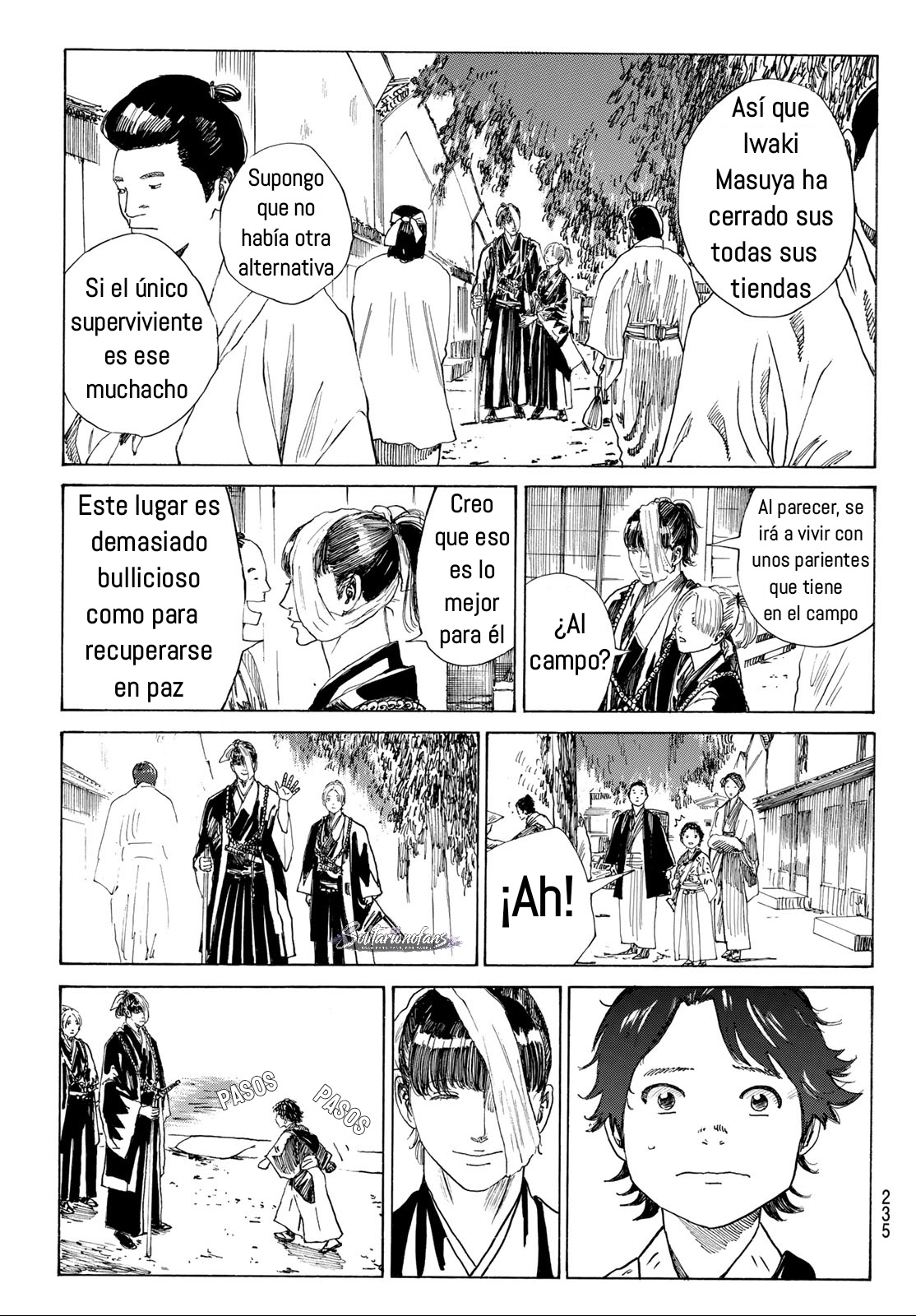 Ao no Miburo —Shinsengumi Hen— Capítulo 21 - Página 13 en español