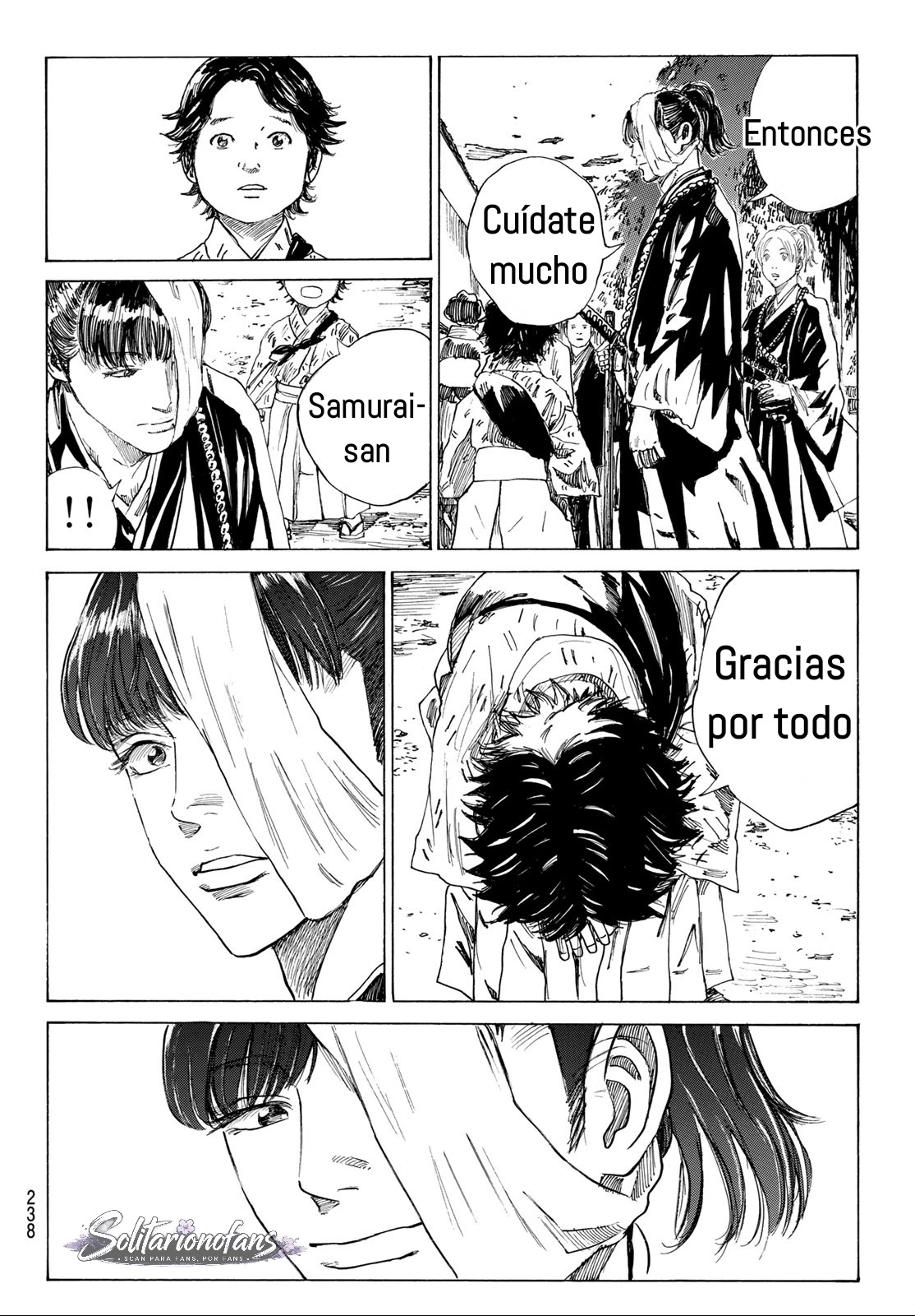 Ao no Miburo —Shinsengumi Hen— Capítulo 21 - Página 16 en español