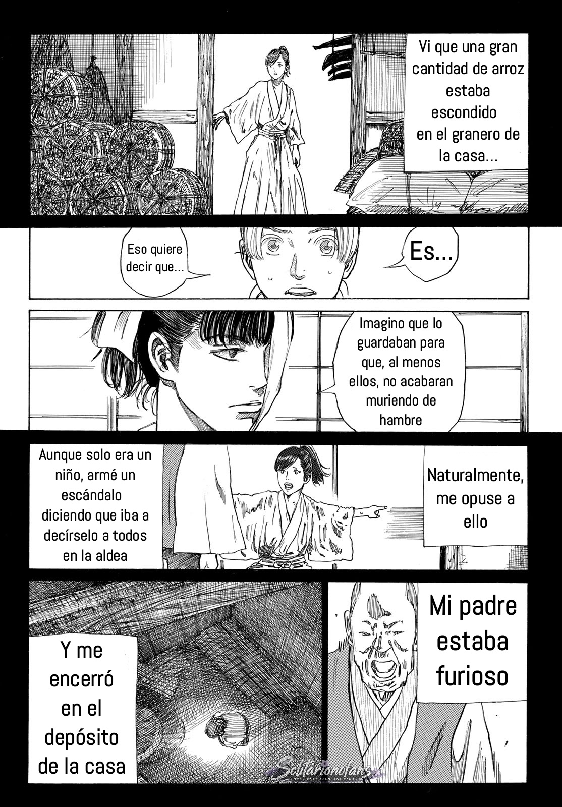 Ao no Miburo —Shinsengumi Hen— Capítulo 21 - Página 6 en español