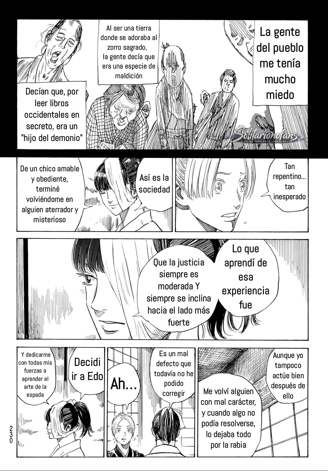 Ao no Miburo —Shinsengumi Hen— Capítulo 21 - Página 8 en español