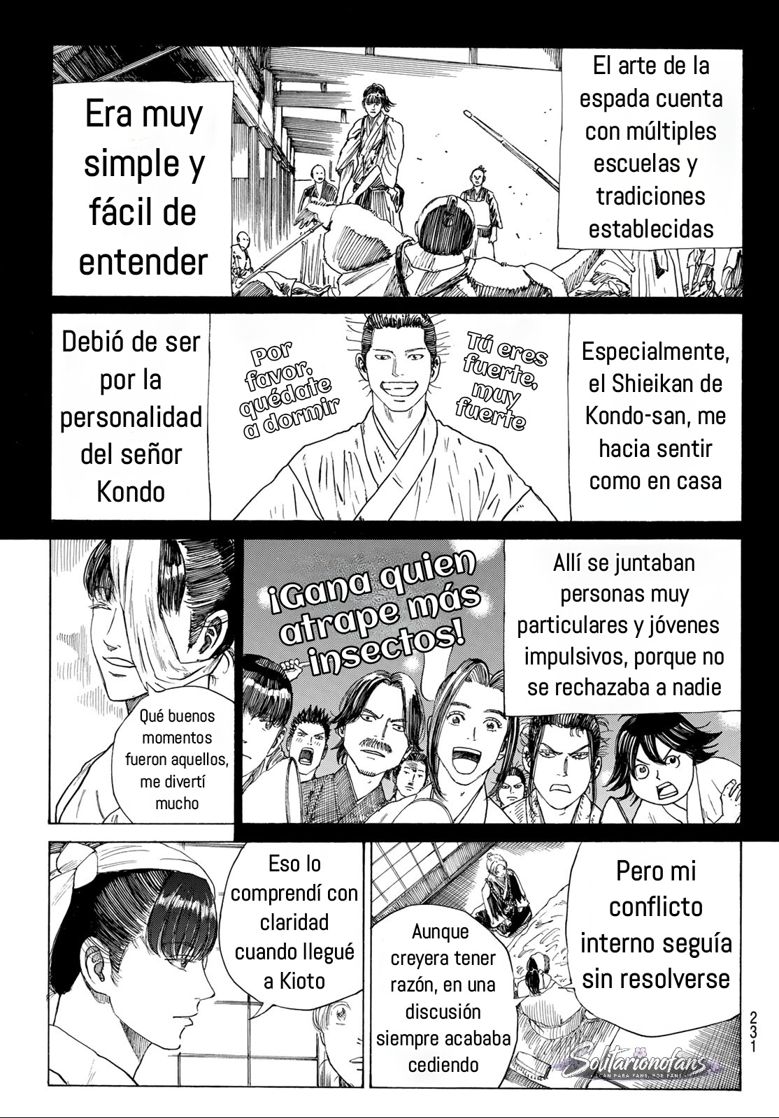 Ao no Miburo —Shinsengumi Hen— Capítulo 21 - Página 9 en español