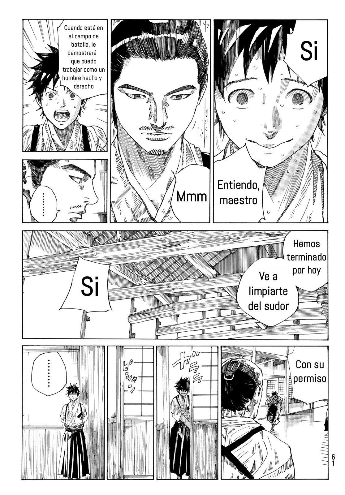 Ao no Miburo —Shinsengumi Hen— Capítulo 4 - Página 3 en español