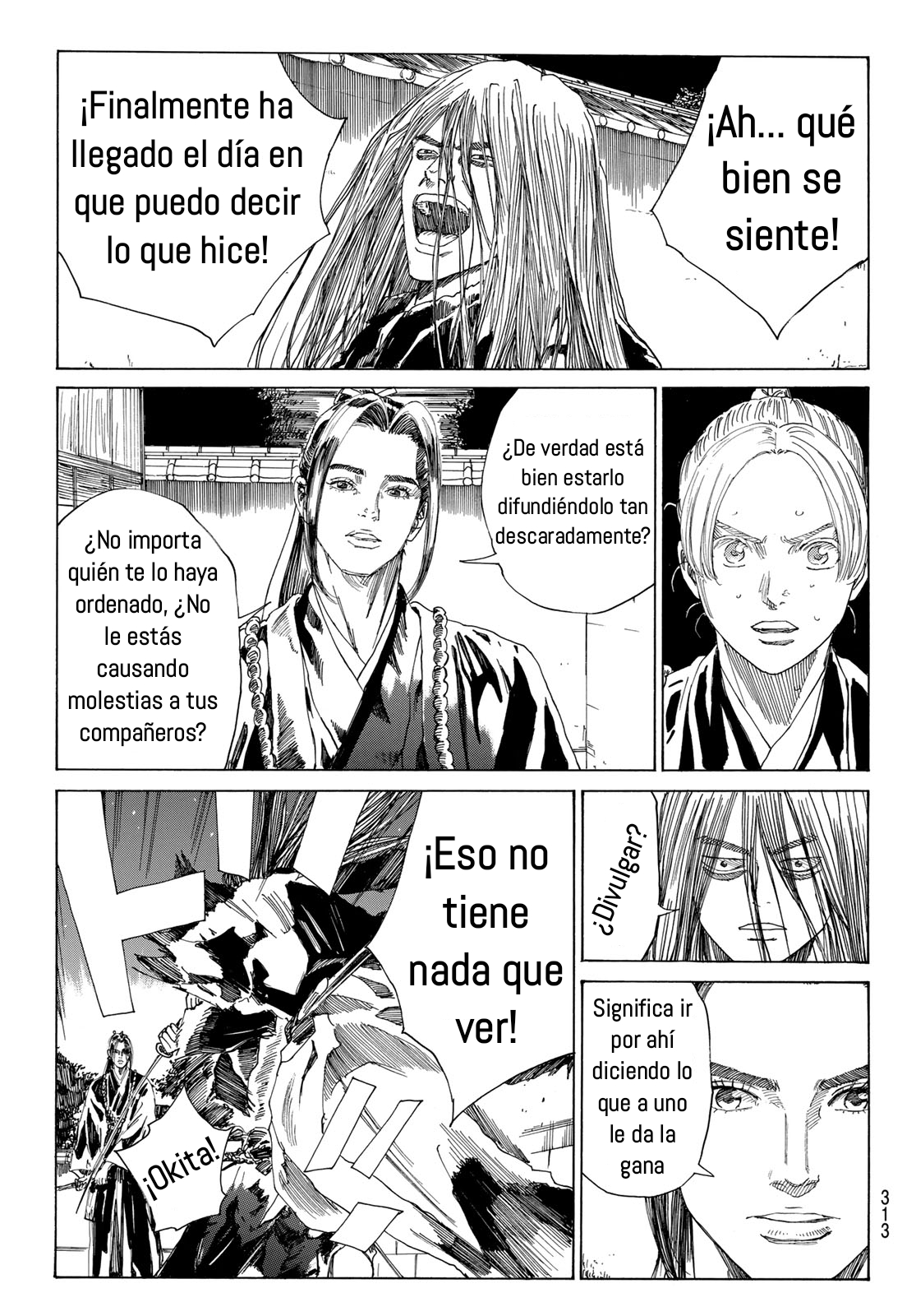 Ao no Miburo —Shinsengumi Hen— Capítulo 9 - Página 3 en español