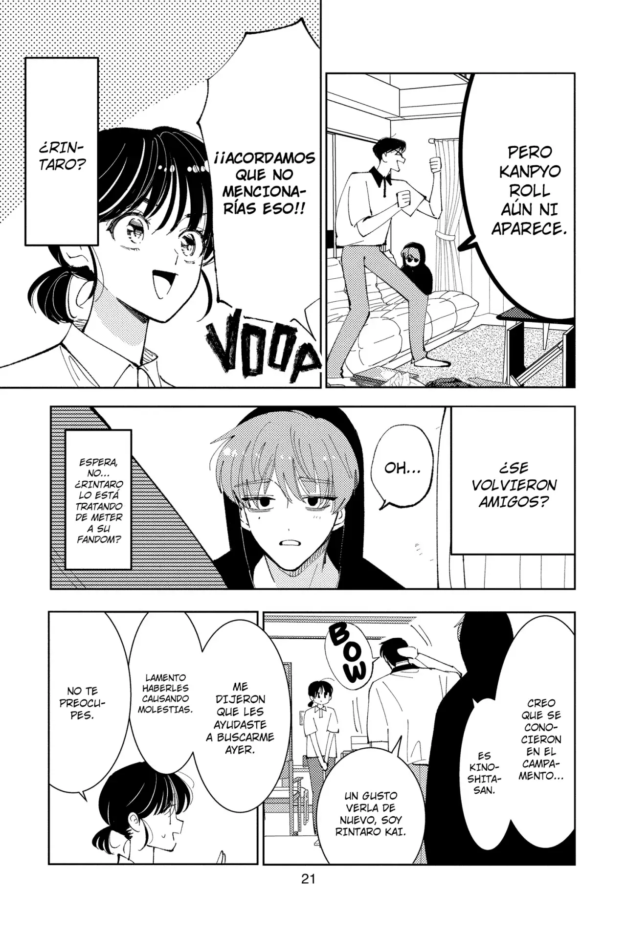 Tamon-kun ima docchi?! Capítulo 35 - Página 21 en español