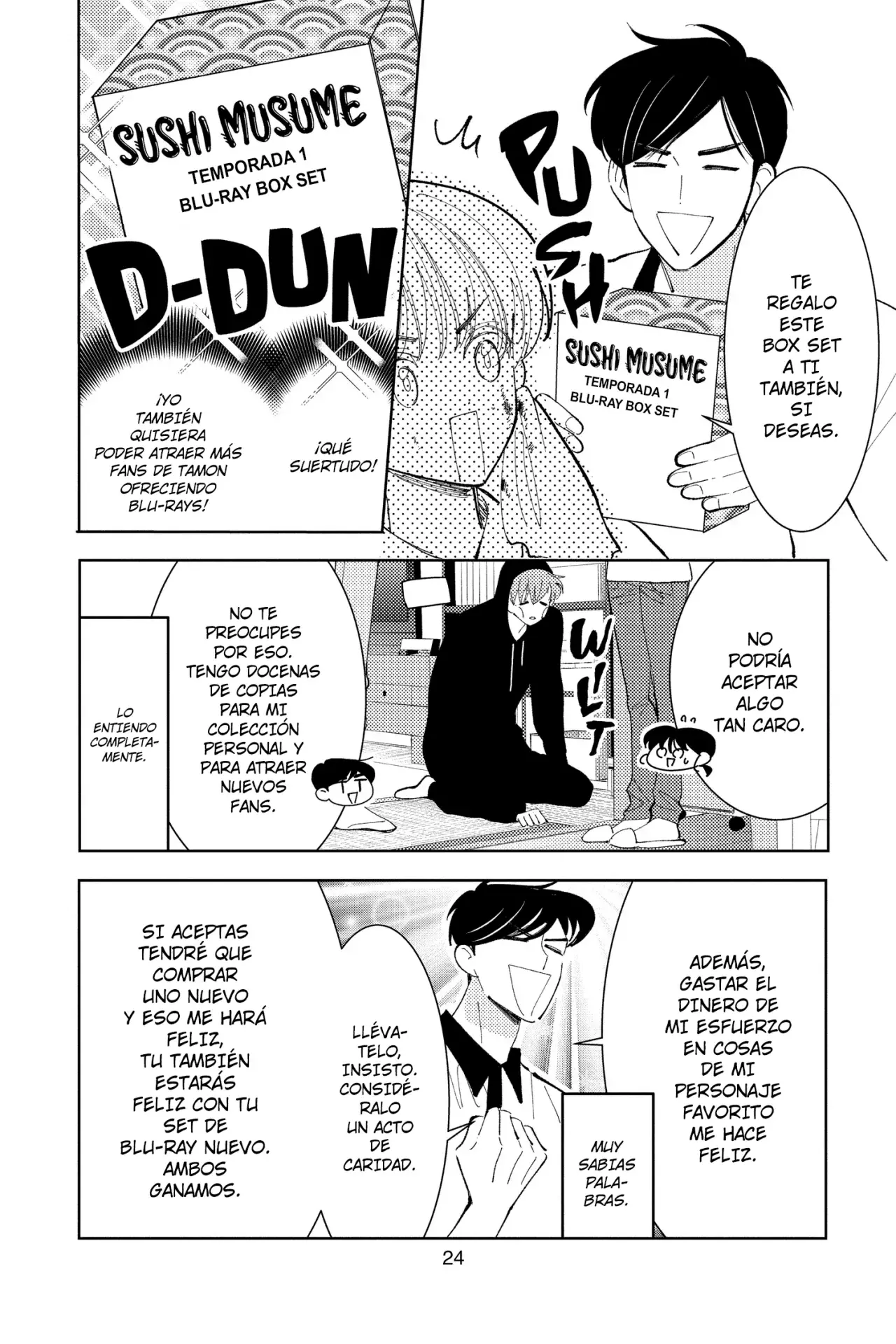 Tamon-kun ima docchi?! Capítulo 35 - Página 24 en español