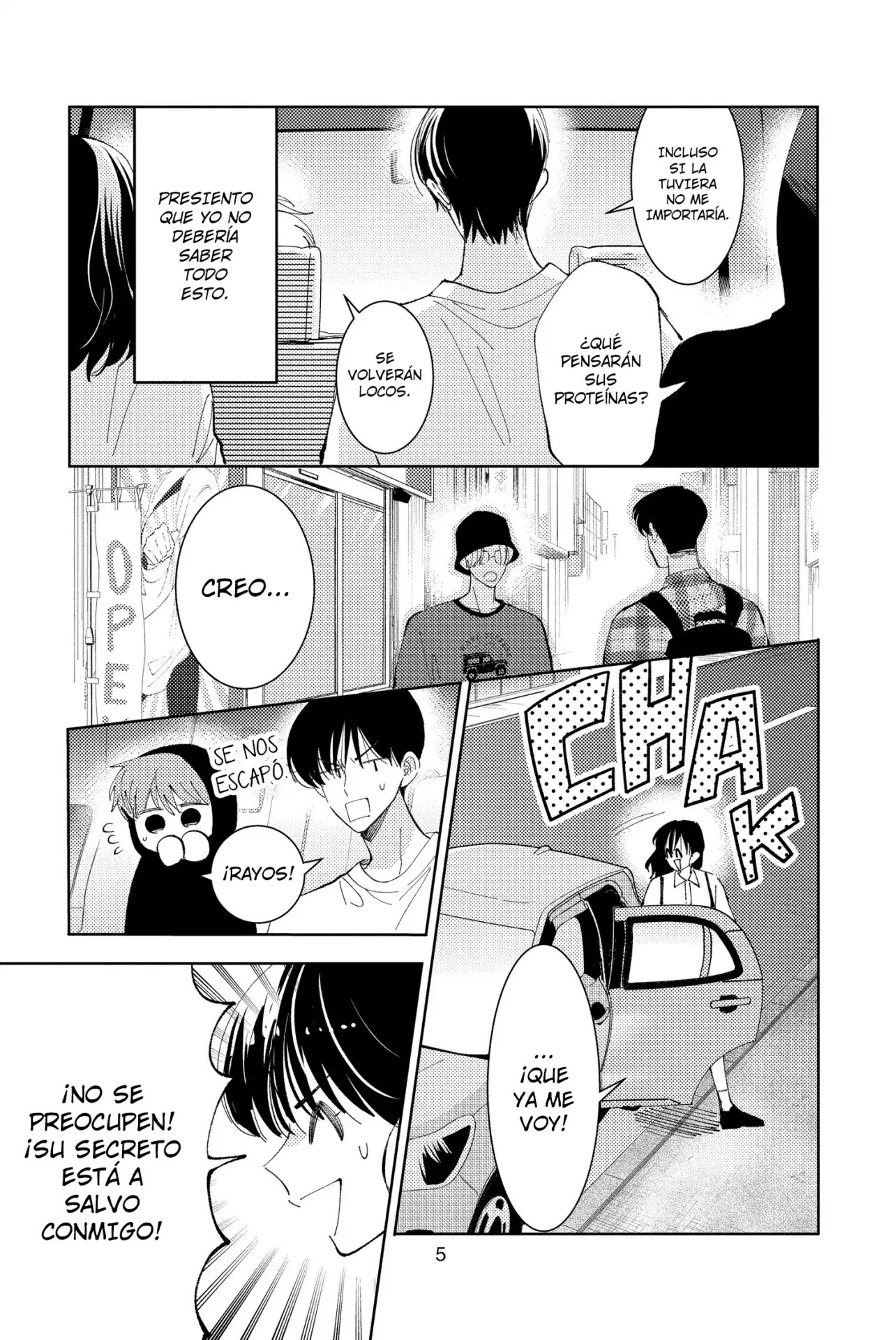 Tamon-kun ima docchi?! Capítulo 35 - Página 5 en español