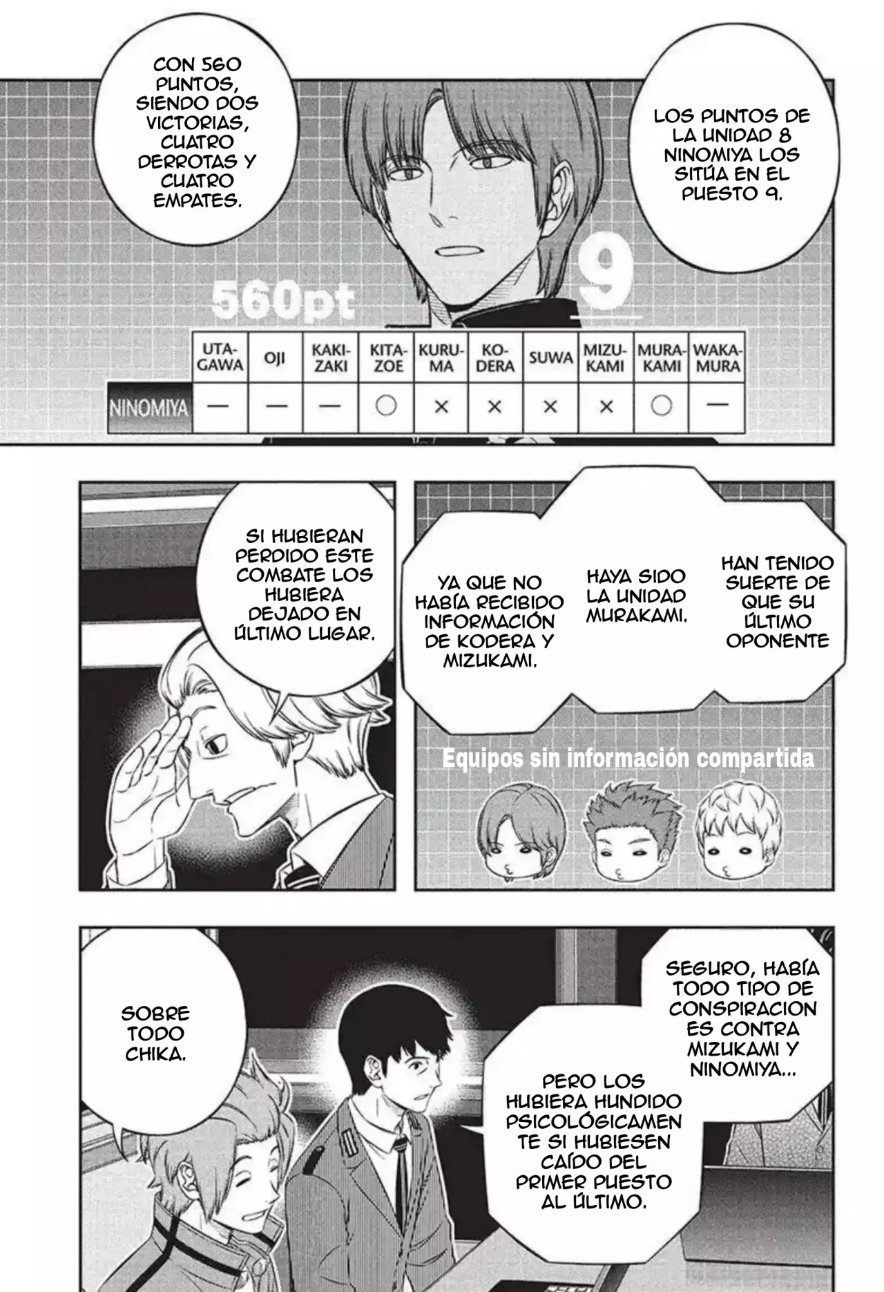 World Trigger Capítulo 234 - Página 15 en español