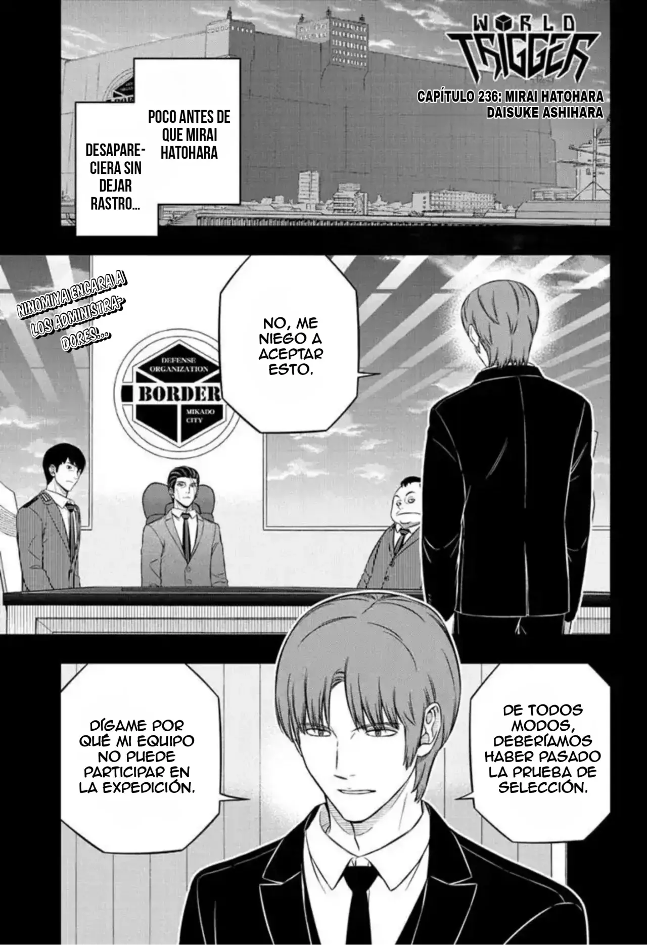 World Trigger Capítulo 236 - Página 3 en español