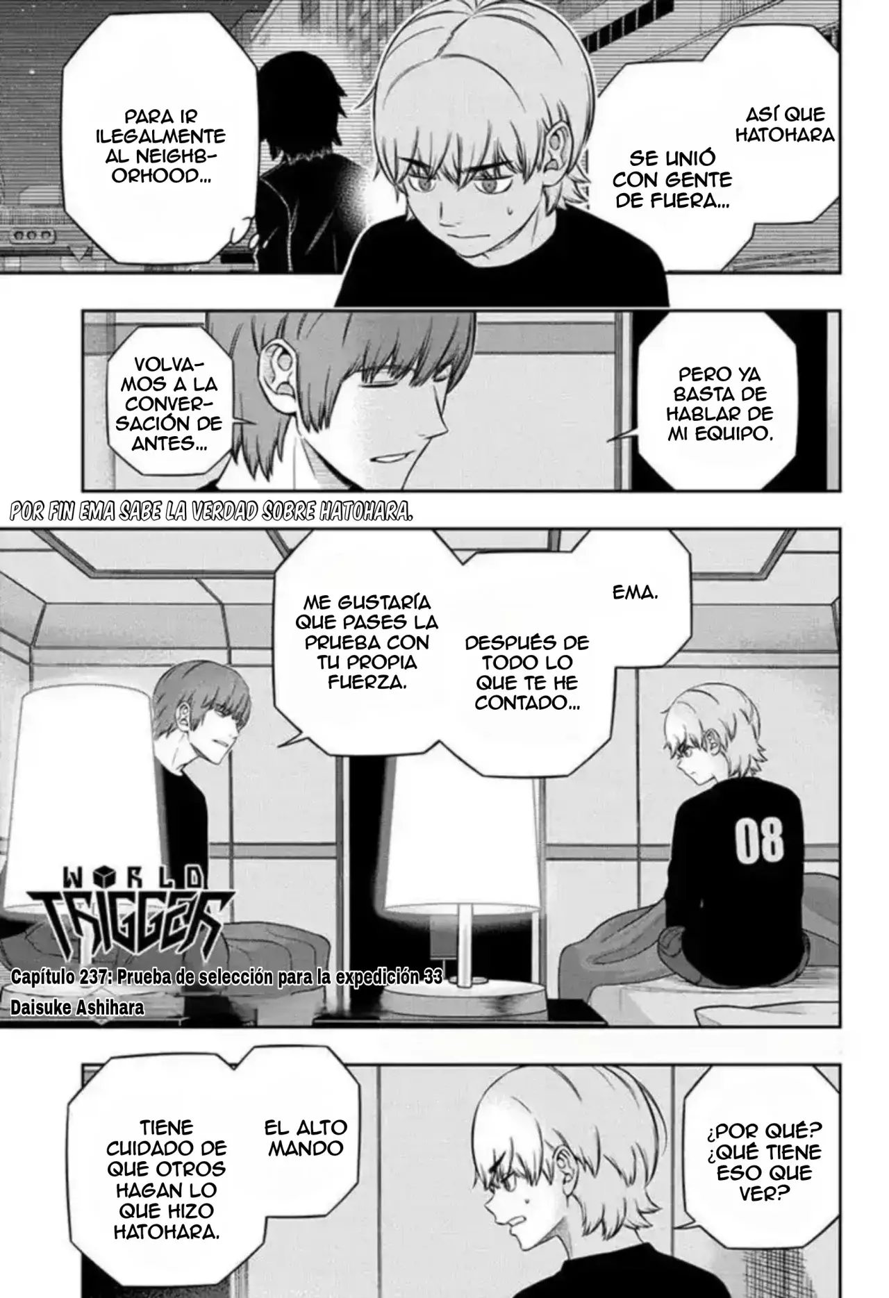 World Trigger Capítulo 237 - Página 3 en español
