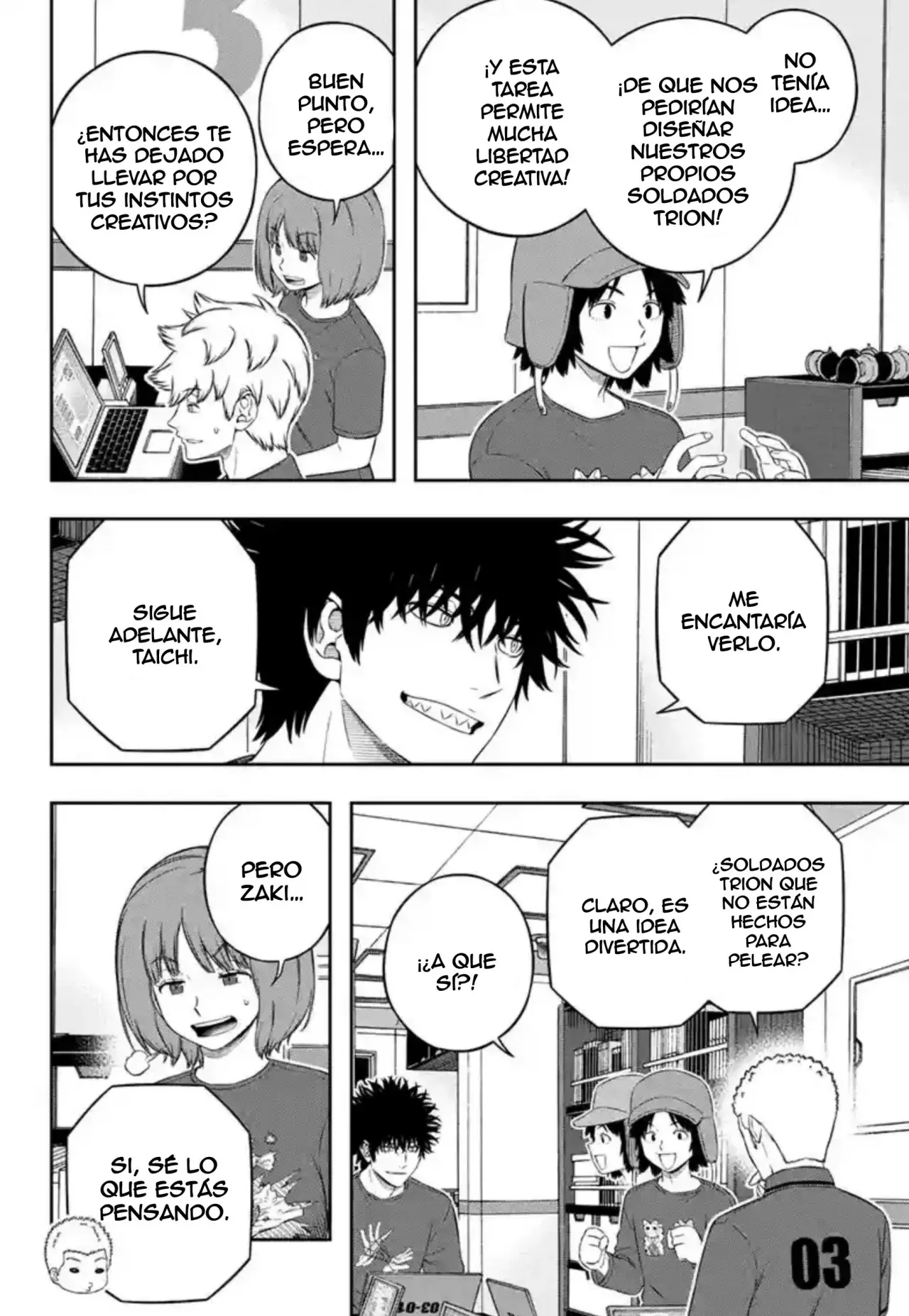 World Trigger Capítulo 239 - Página 16 en español