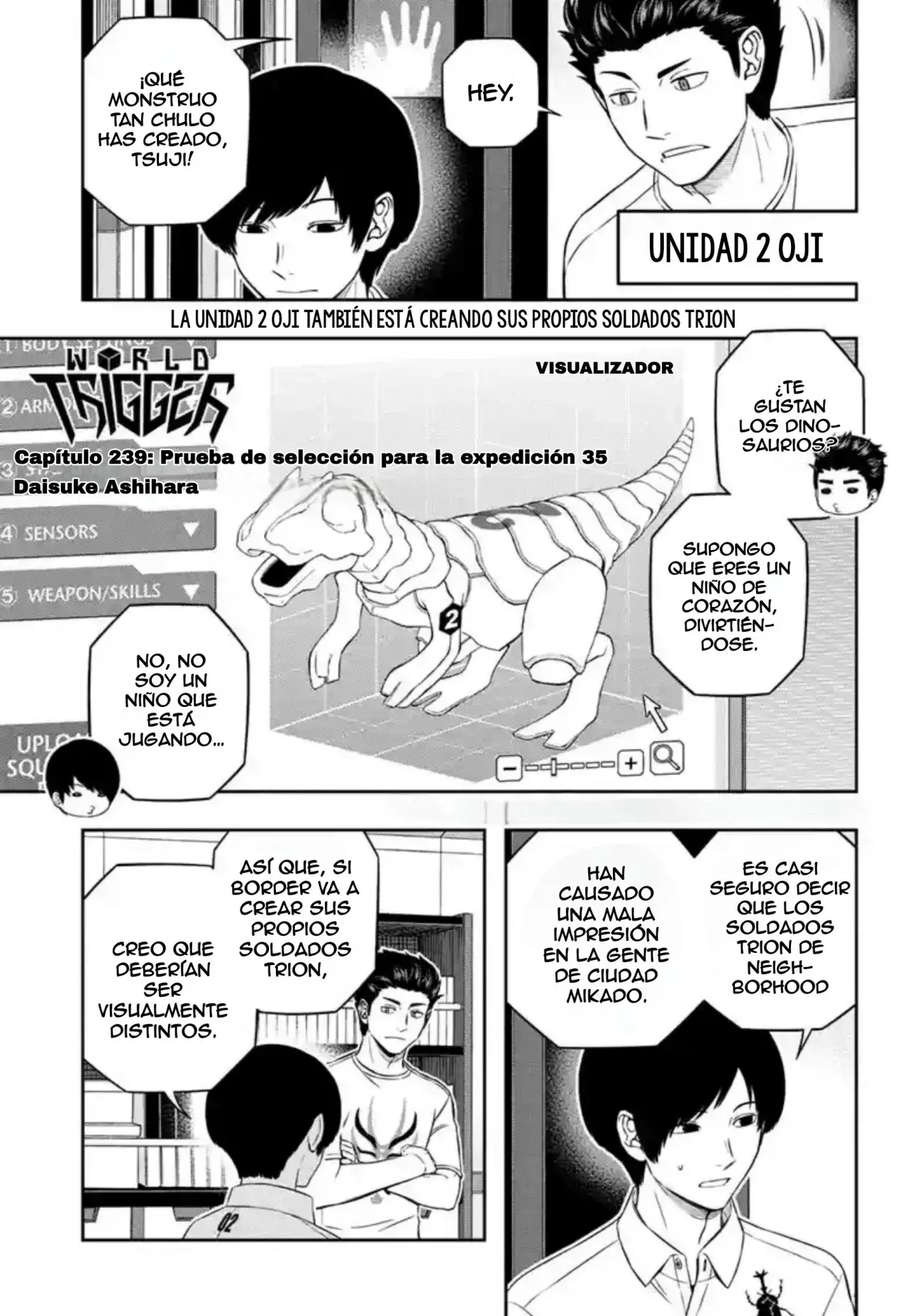 World Trigger Capítulo 239 - Página 3 en español