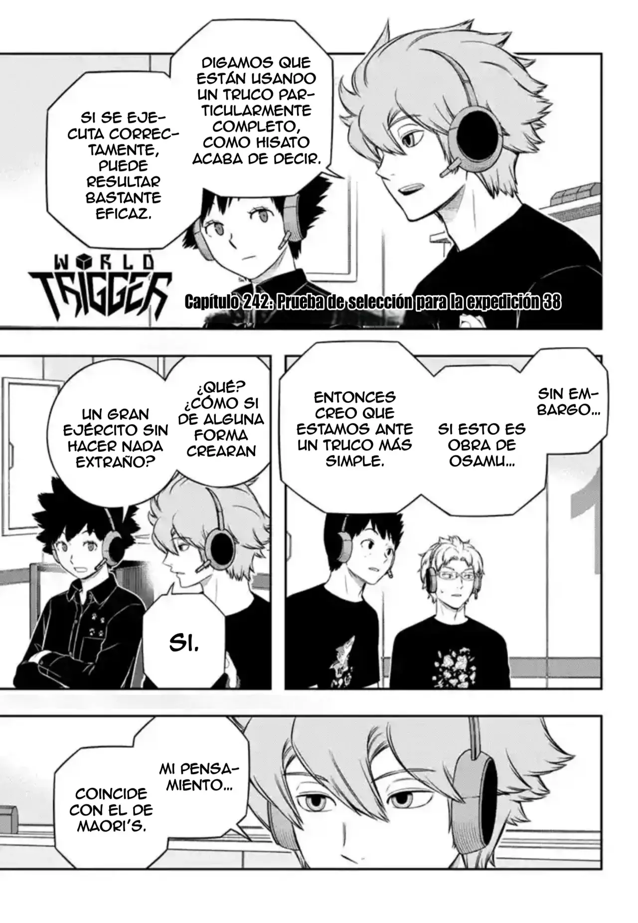 World Trigger Capítulo 242 - Página 3 en español