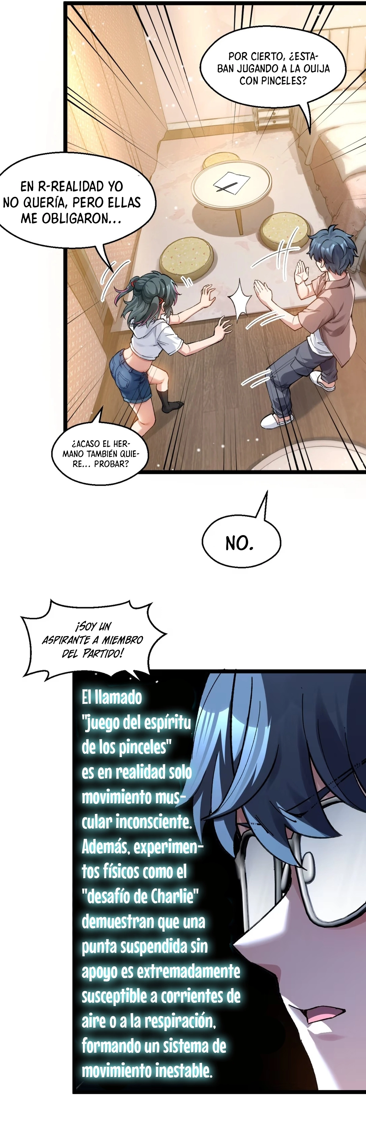My Academic System Is Making Me Date?! Capítulo 12 - Página 8 en español