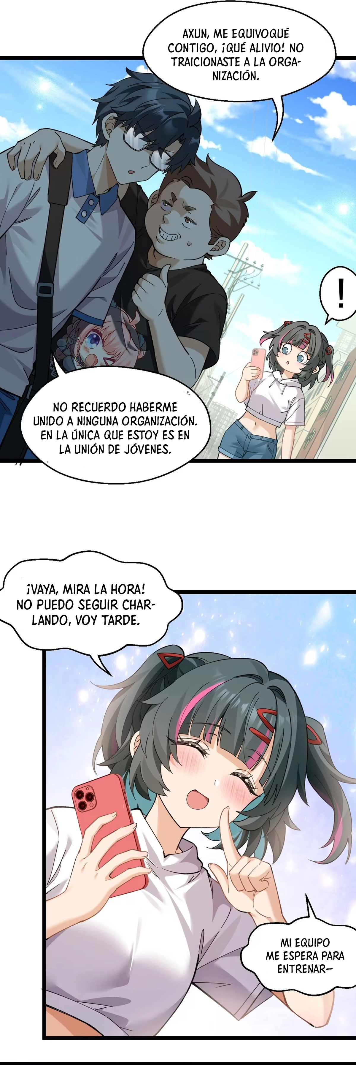 My Academic System Is Making Me Date?! Capítulo 13 - Página 20 en español