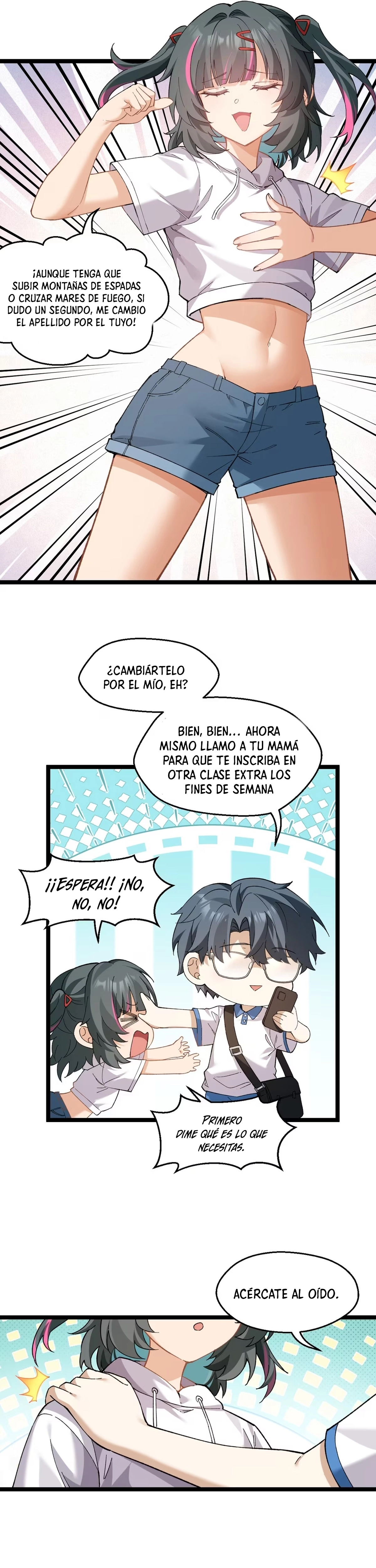 My Academic System Is Making Me Date?! Capítulo 13 - Página 9 en español