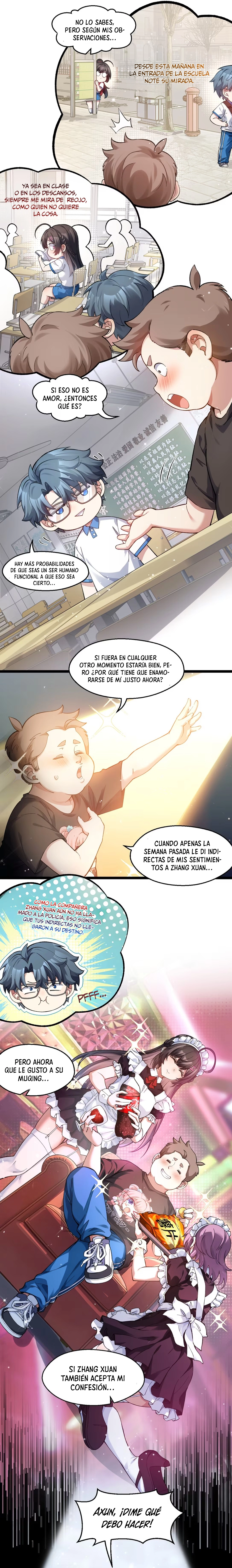 My Academic System Is Making Me Date?! Capítulo 14 - Página 7 en español