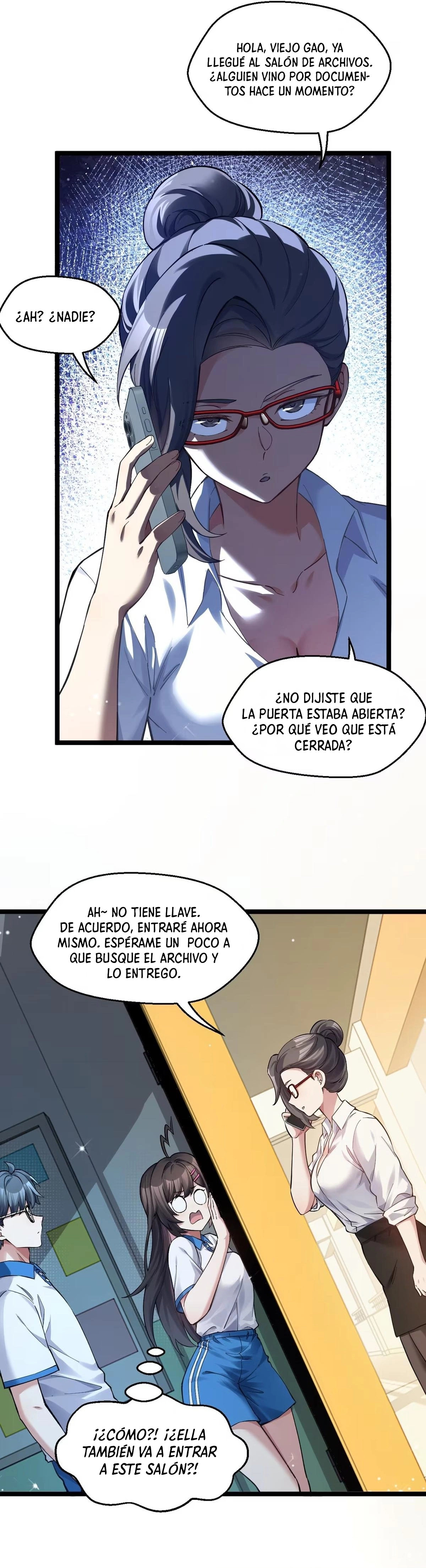 My Academic System Is Making Me Date?! Capítulo 15 - Página 17 en español