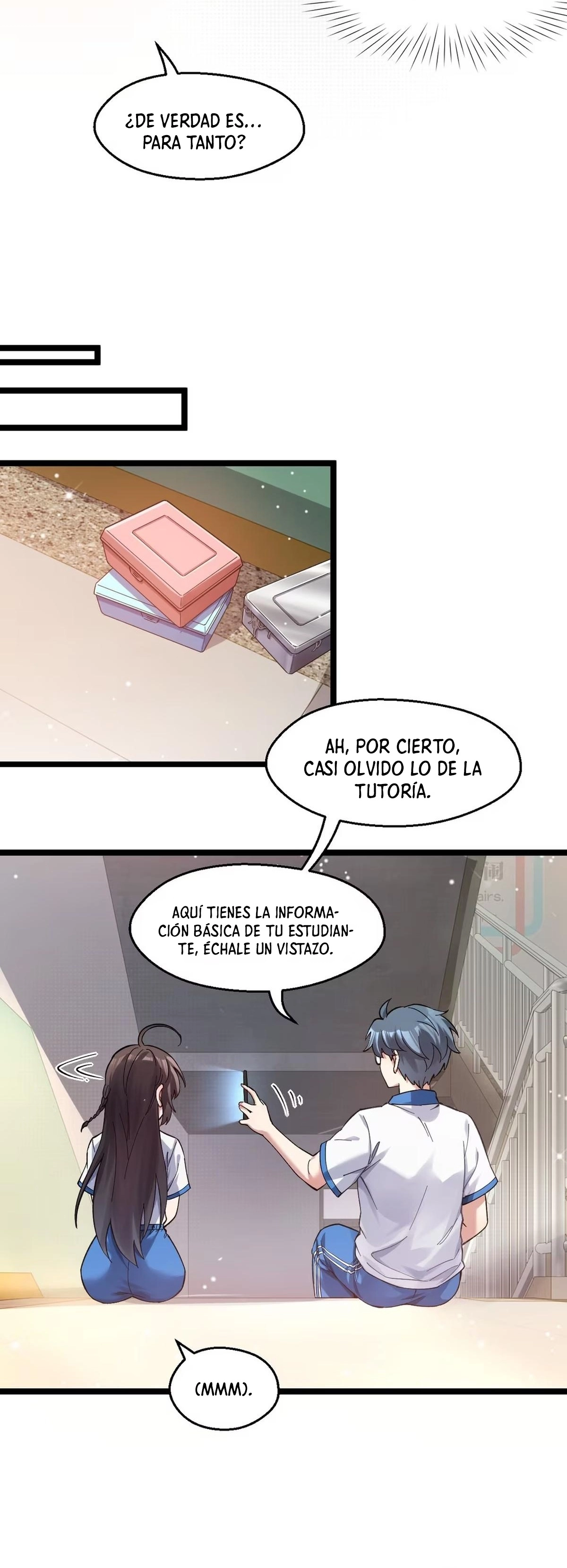 My Academic System Is Making Me Date?! Capítulo 15 - Página 9 en español