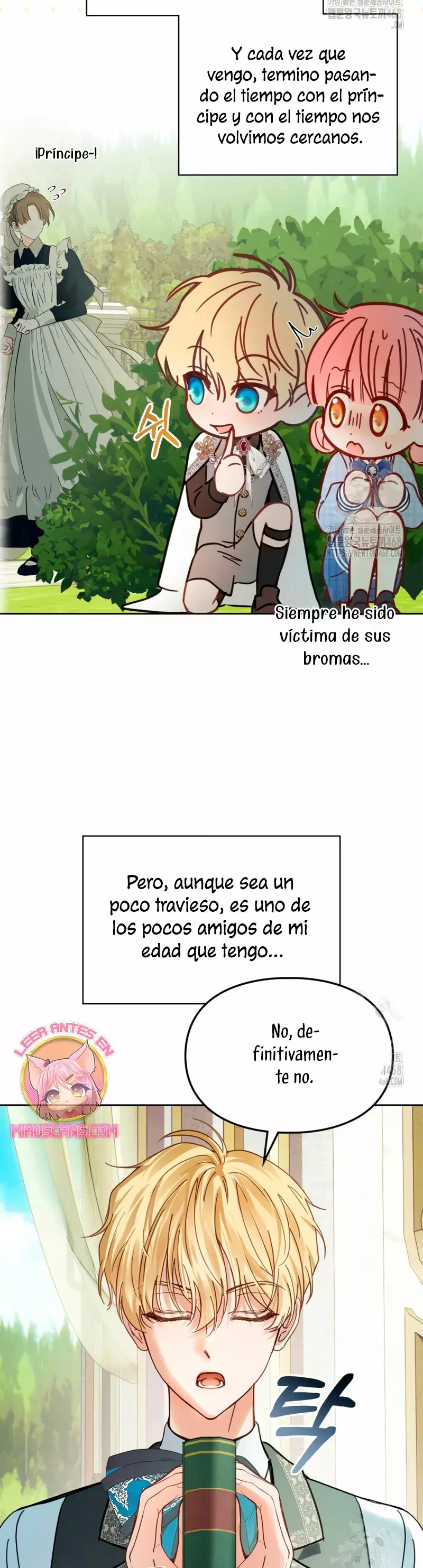 La Bebé Prisionera Del Castillo De Invierno Capítulo 52 - Página 9 en español