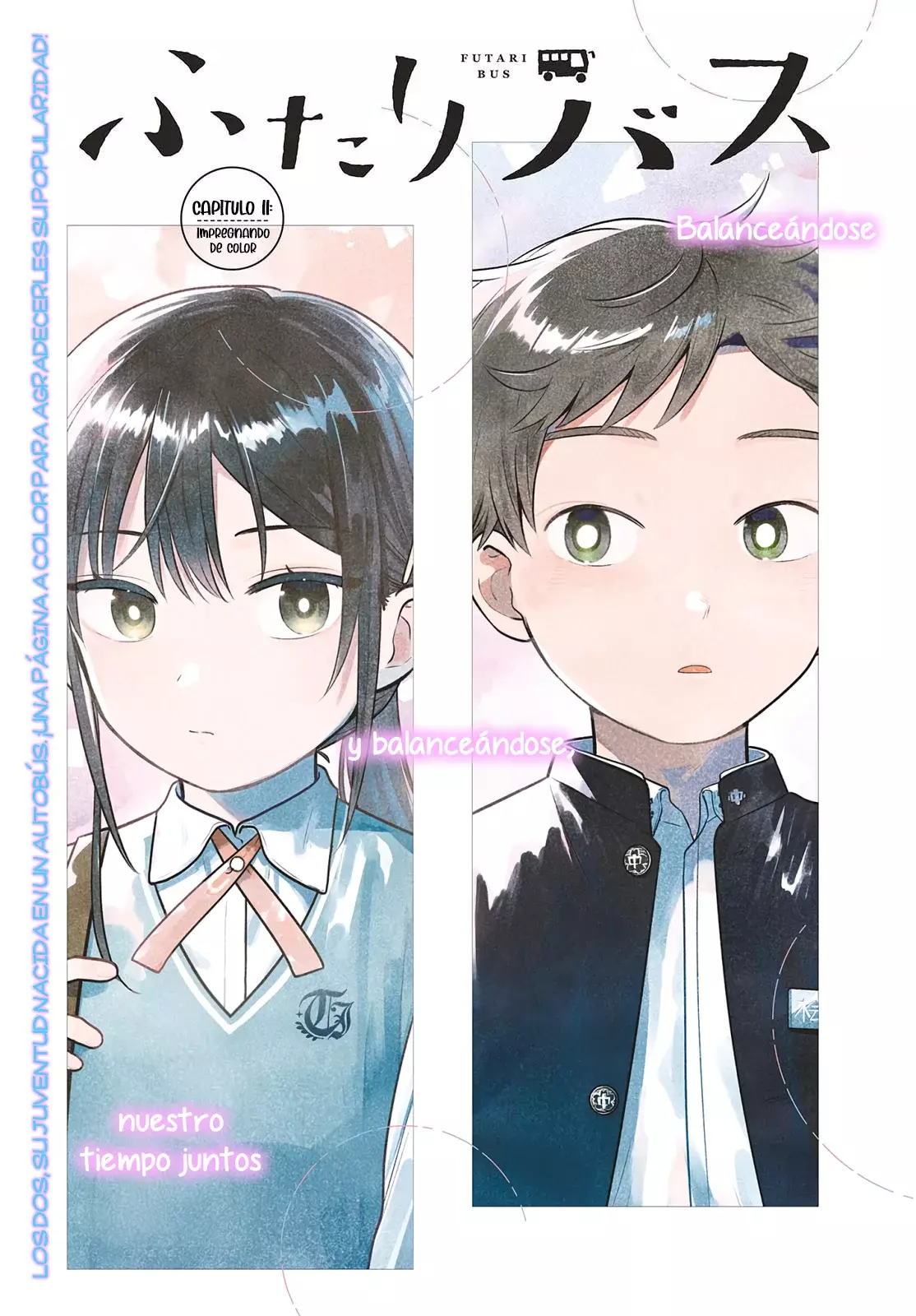 Futari Bus Capítulo 11 - Página 3 en español