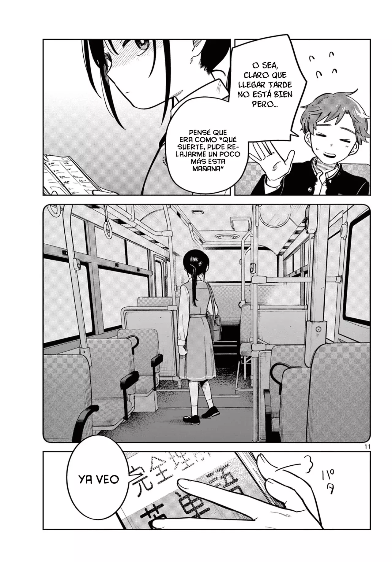 Futari Bus Capítulo 2 - Página 13 en español