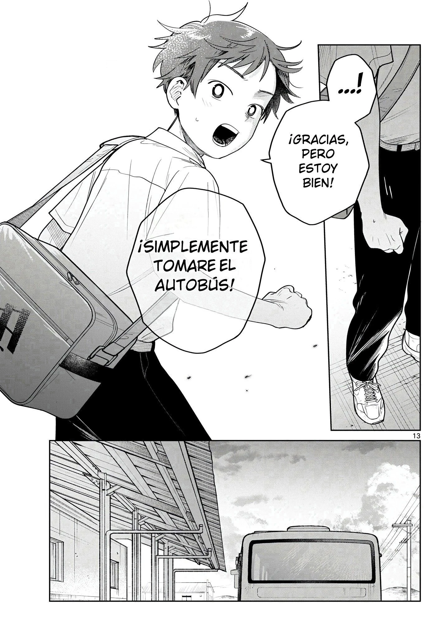 Futari Bus Capítulo 28 - Página 13 en español