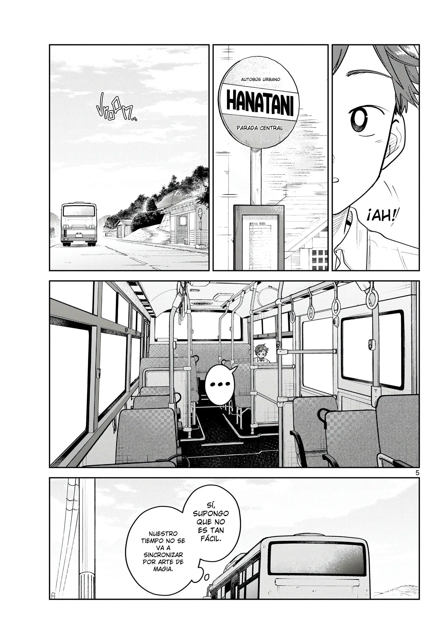 Futari Bus Capítulo 28 - Página 5 en español