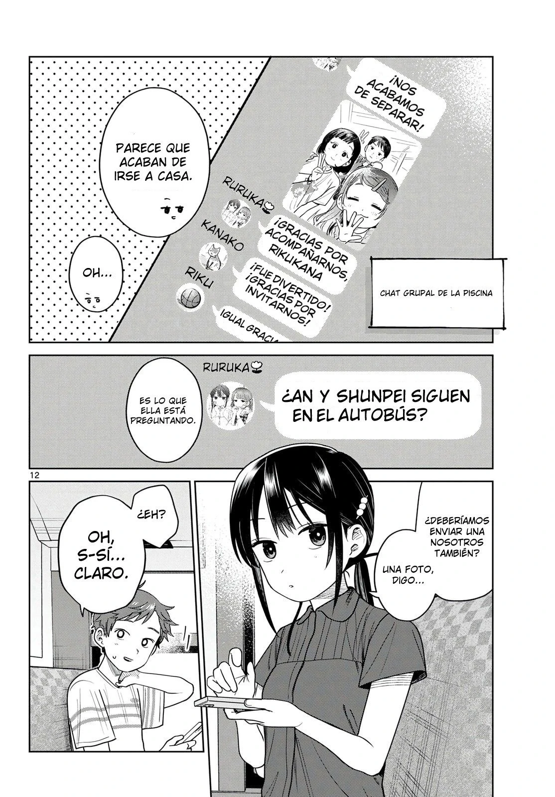 Futari Bus Capítulo 31 - Página 12 en español