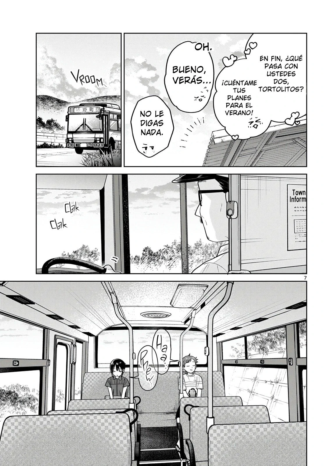 Futari Bus Capítulo 31 - Página 7 en español
