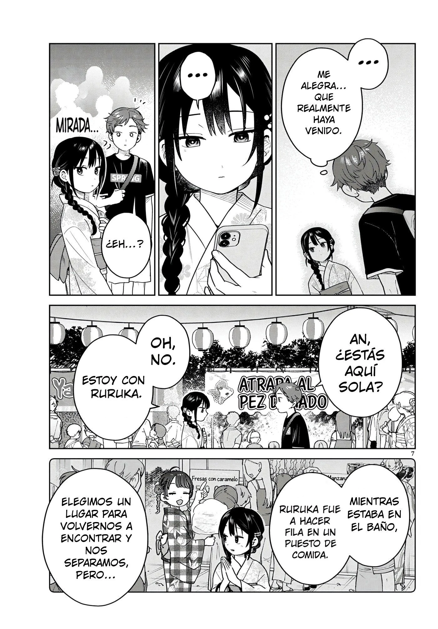 Futari Bus Capítulo 33 - Página 7 en español