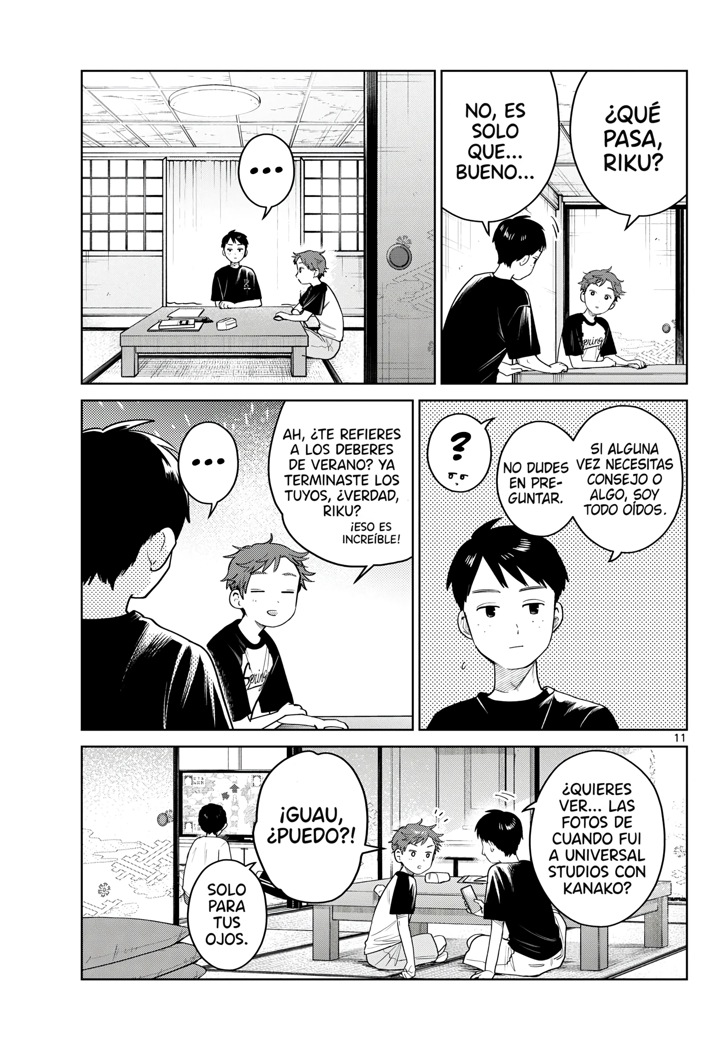 Futari Bus Capítulo 35 - Página 11 en español