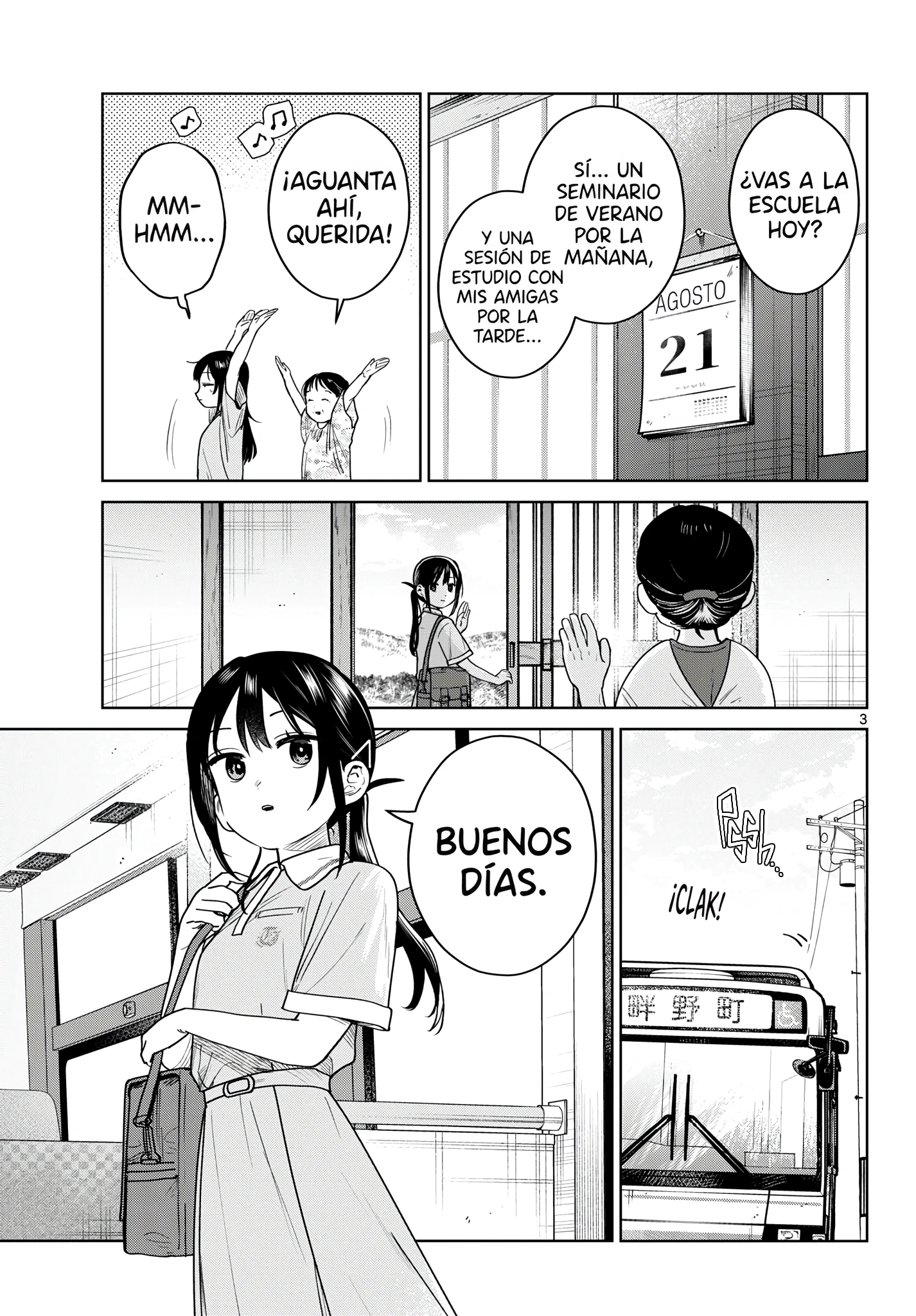 Futari Bus Capítulo 35 - Página 3 en español