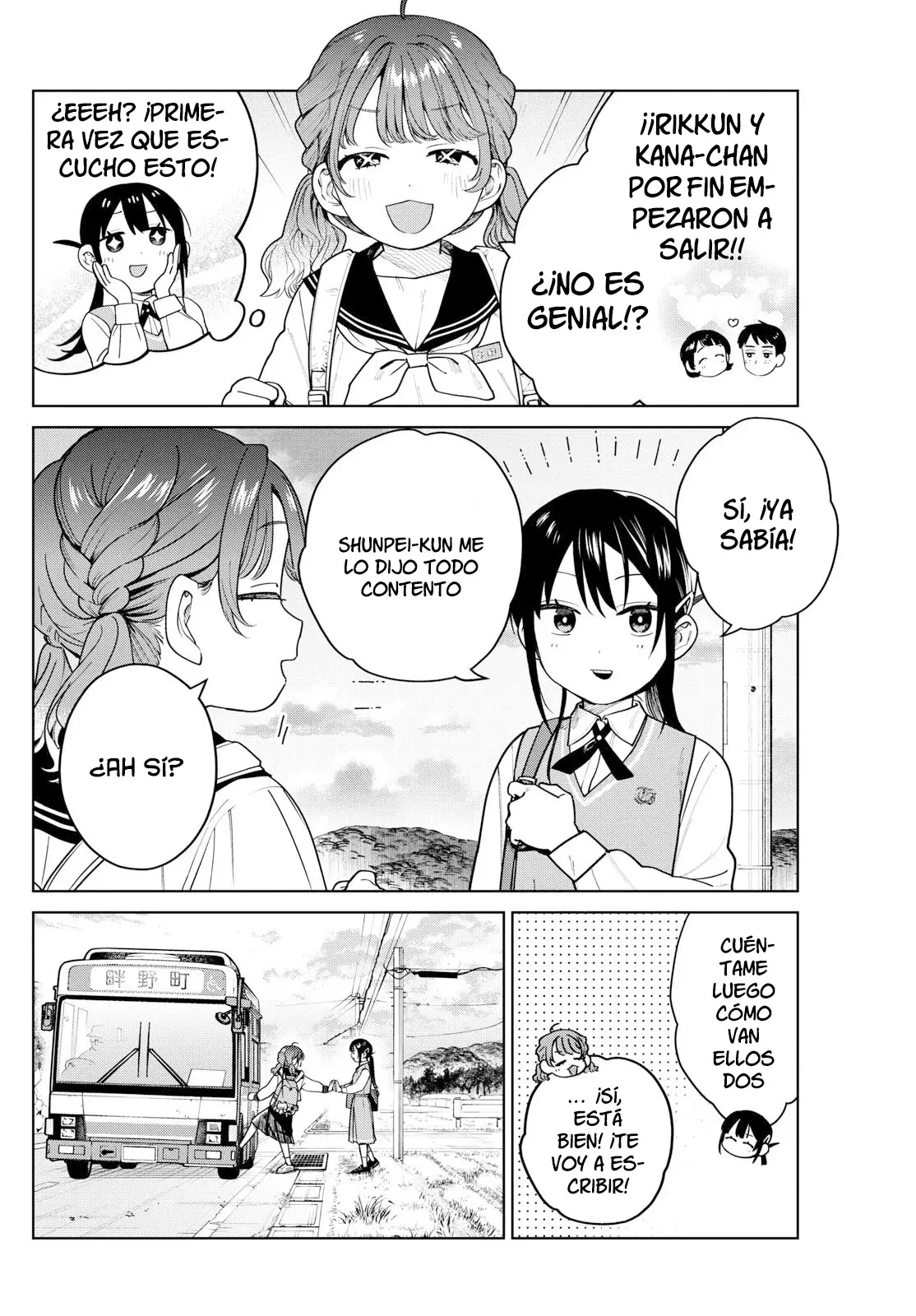 Futari Bus Capítulo 8 - Página 18 en español