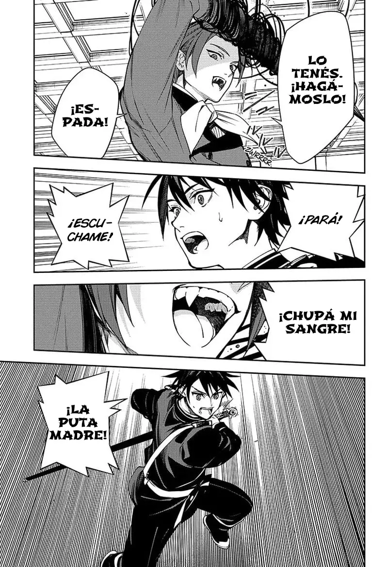 Owari no Seraph Capítulo 132 - Página 18 en español