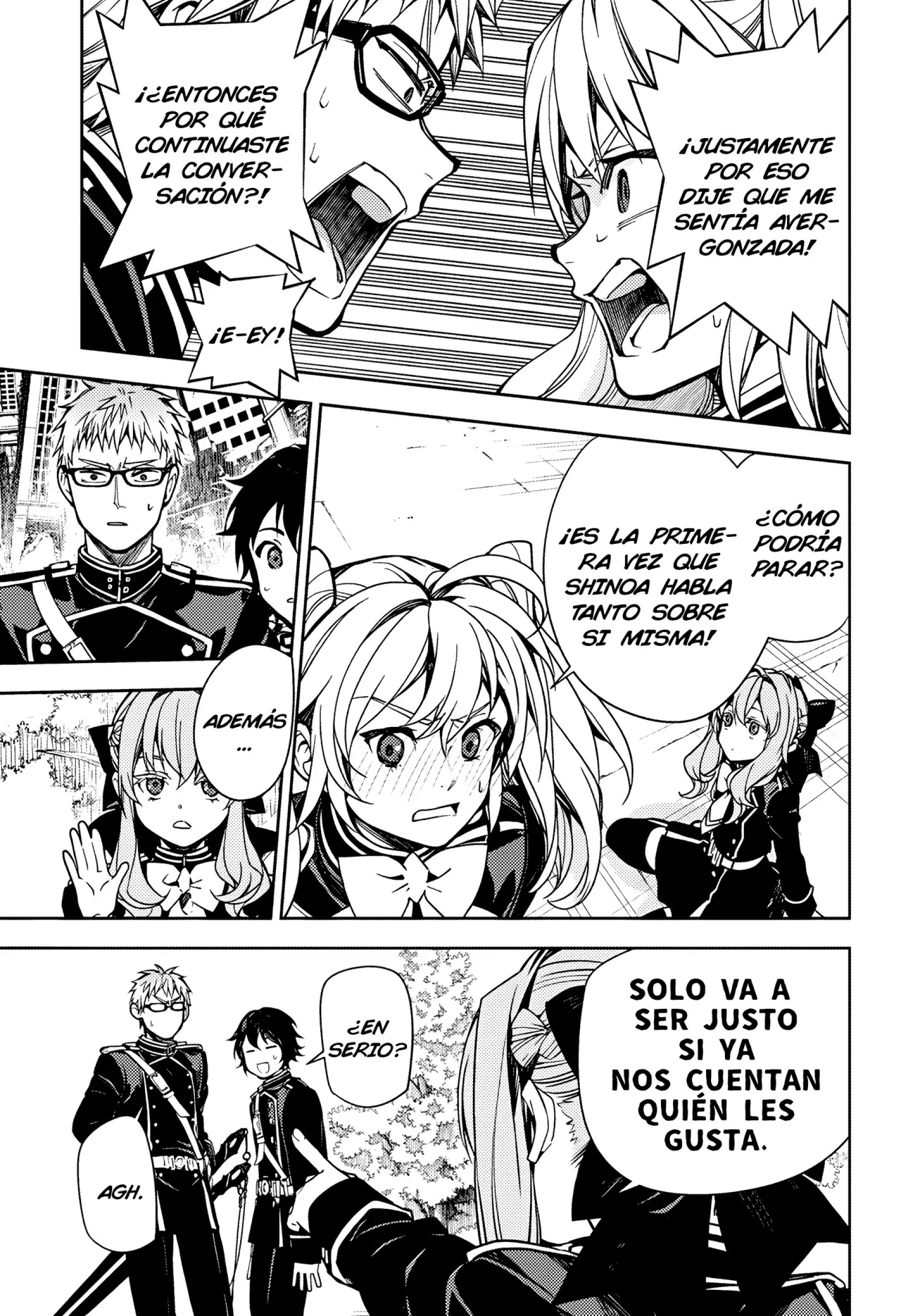 Owari no Seraph Capítulo 133 - Página 25 en español