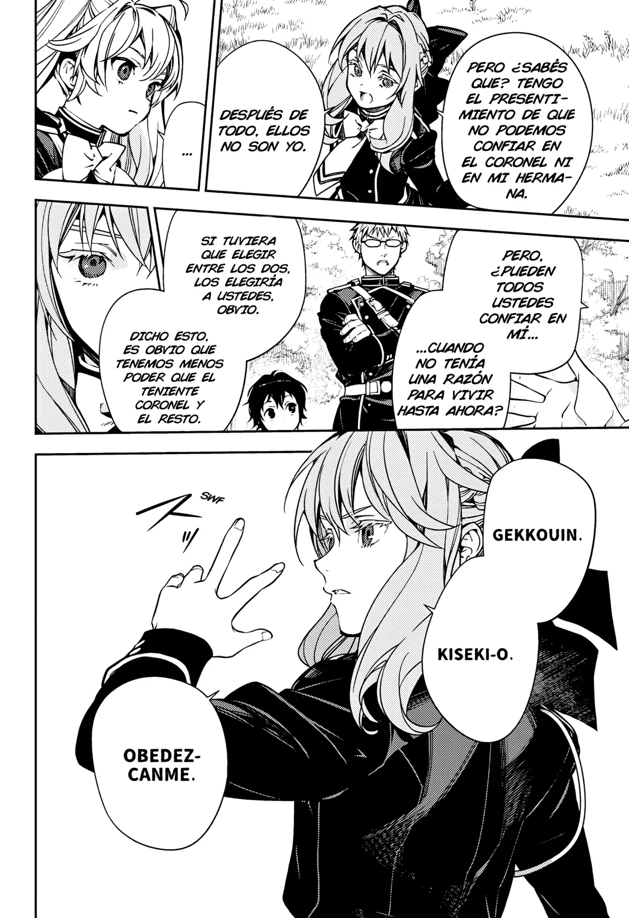 Owari no Seraph Capítulo 133 - Página 28 en español