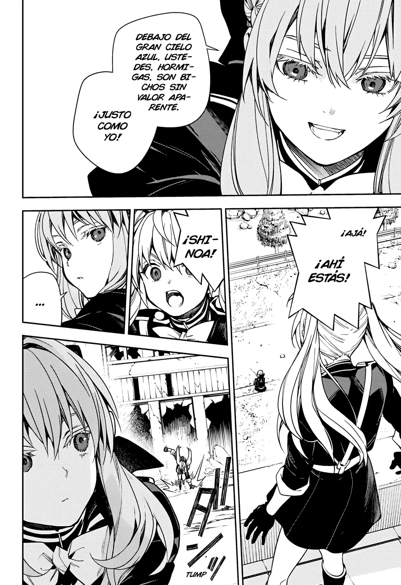 Owari no Seraph Capítulo 133 - Página 4 en español