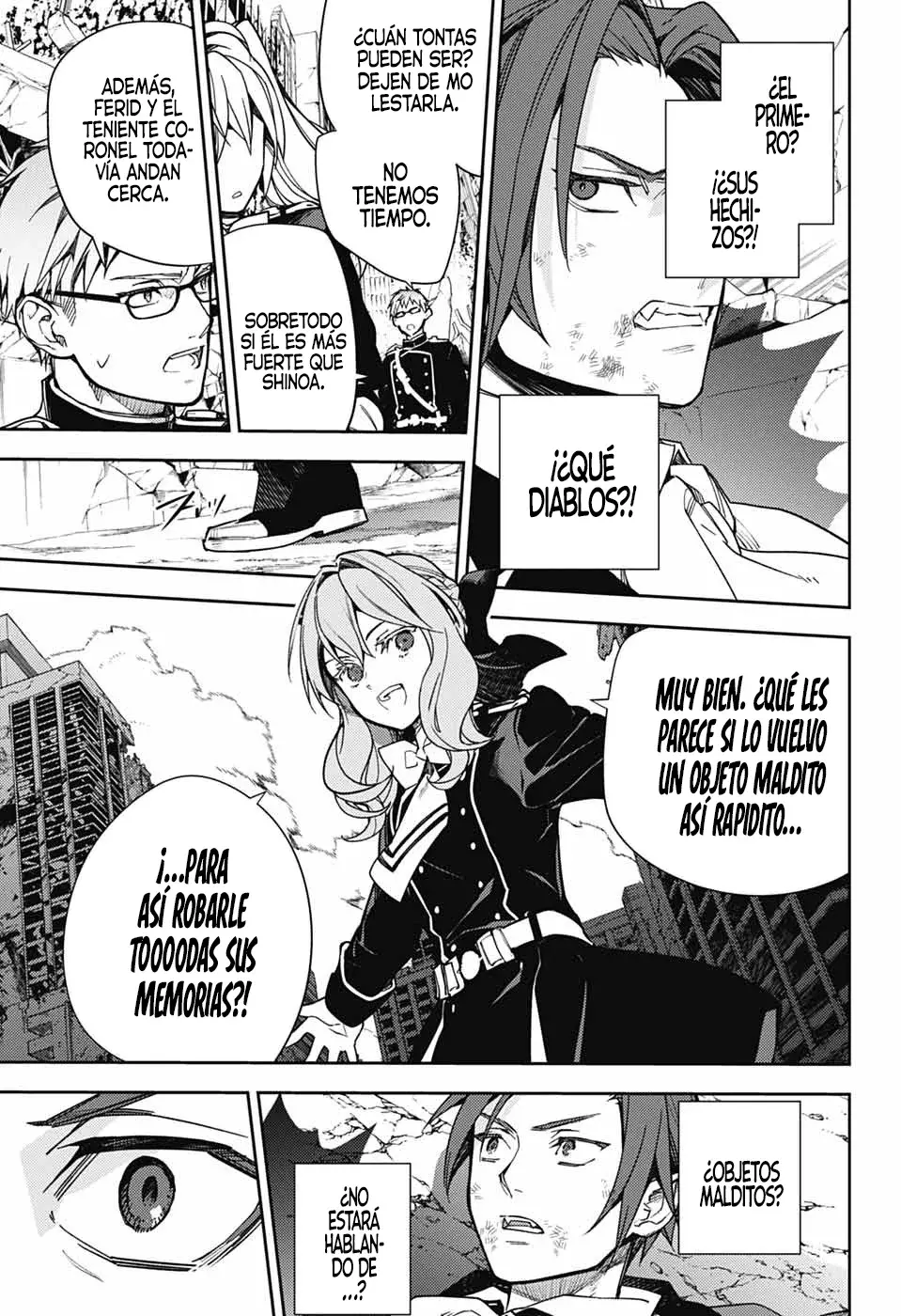 Owari no Seraph Capítulo 143 - Página 5 en español