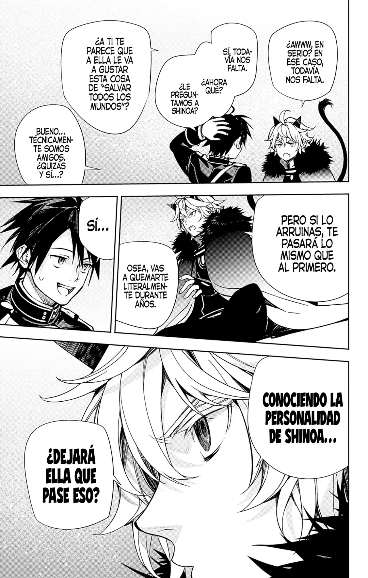 Owari no Seraph Capítulo 148 - Página 11 en español