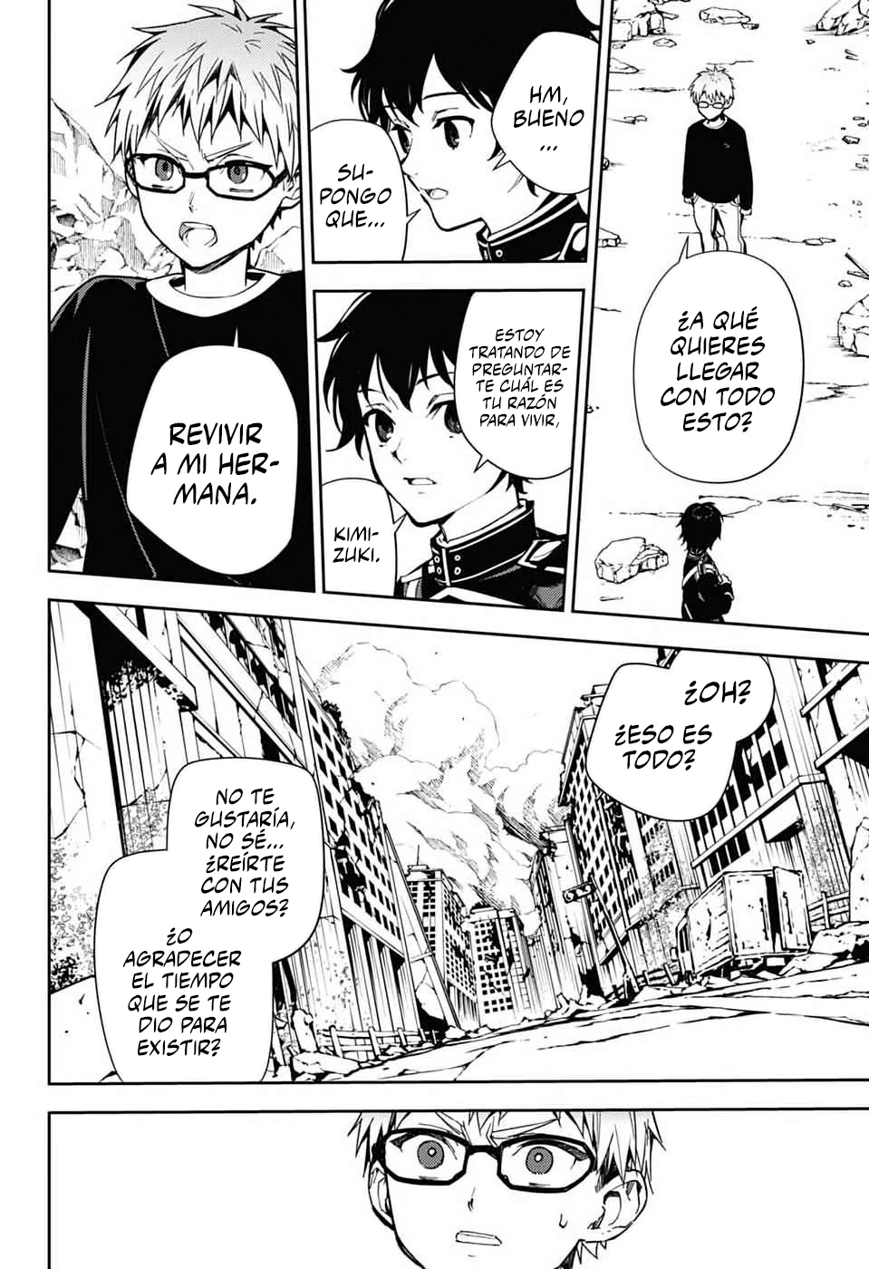 Owari no Seraph Capítulo 155 - Página 15 en español