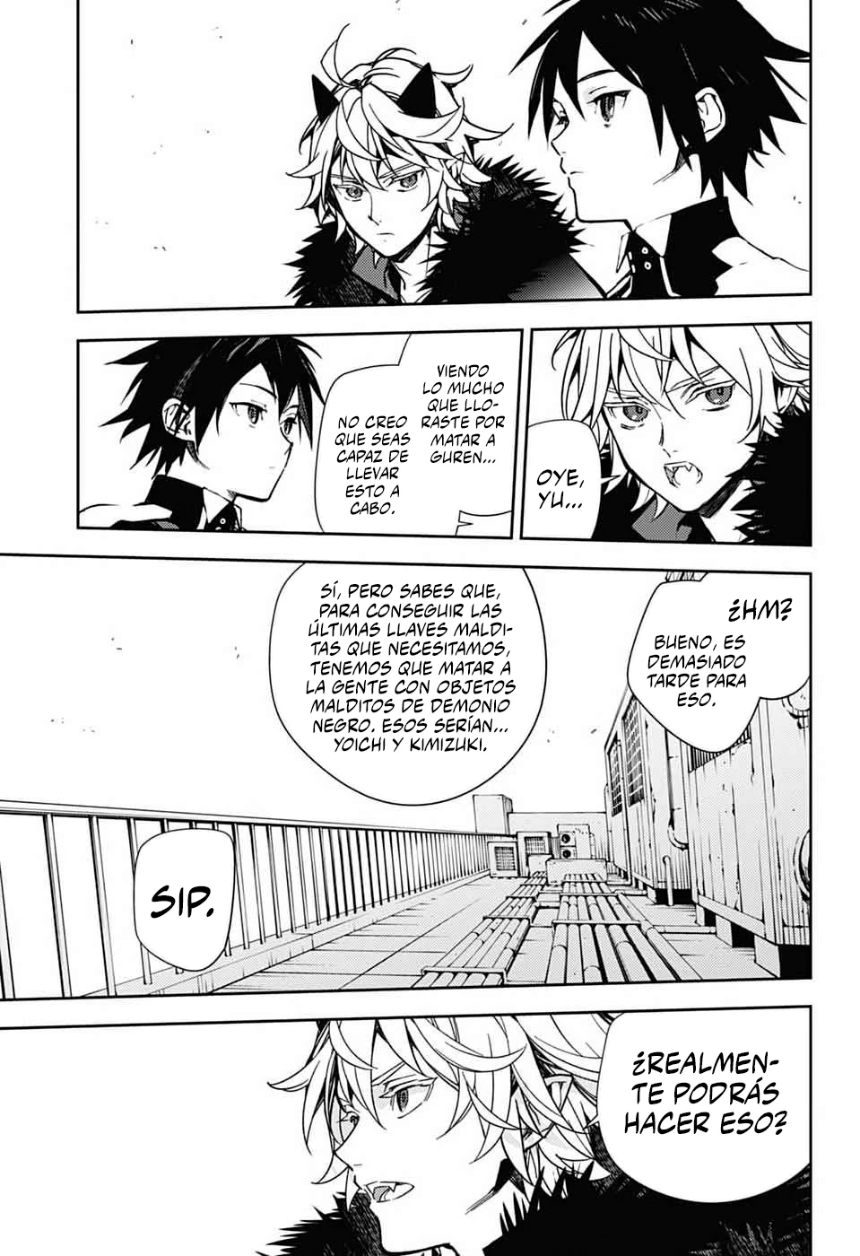 Owari no Seraph Capítulo 155 - Página 39 en español
