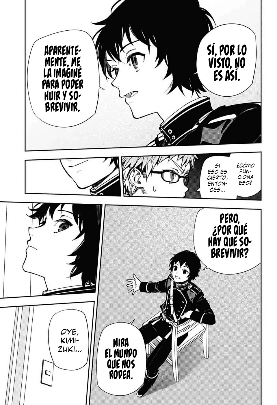 Owari no Seraph Capítulo 155 - Página 6 en español